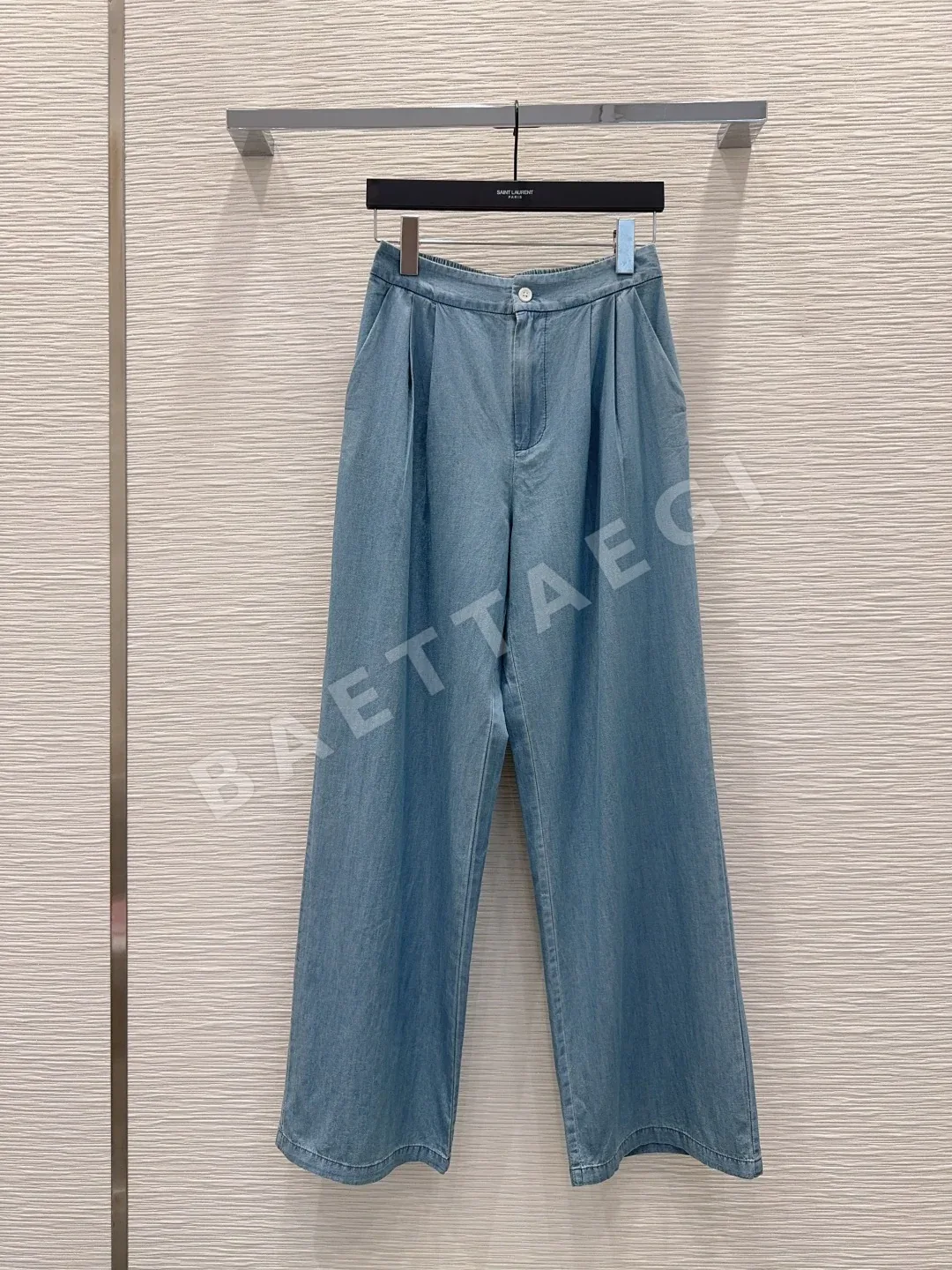 생로랑 여성 데님 바지 상세 이미지 1