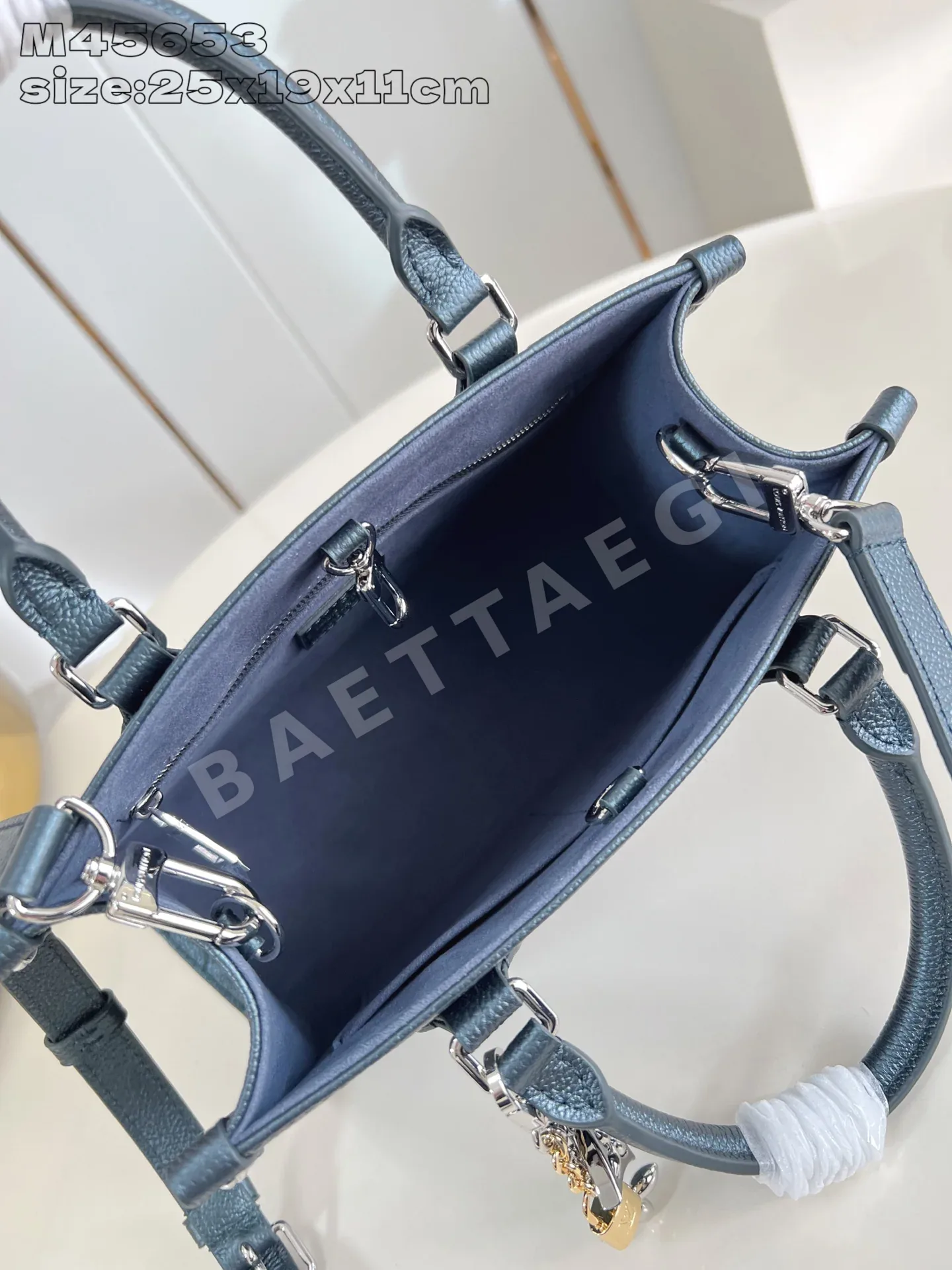 루이비통 블루 온더고 스몰 모노그램 앙프렝뜨 가방 M45653 상세 이미지 7