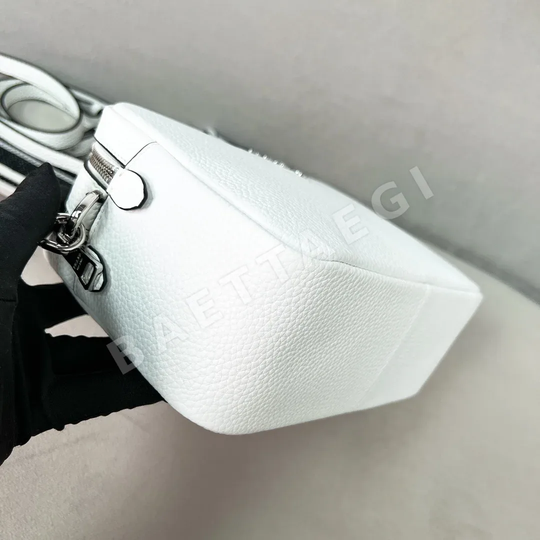 프라다 리치 패턴 소가죽 더블 지퍼 숄더백 1BH082 상세 이미지 7