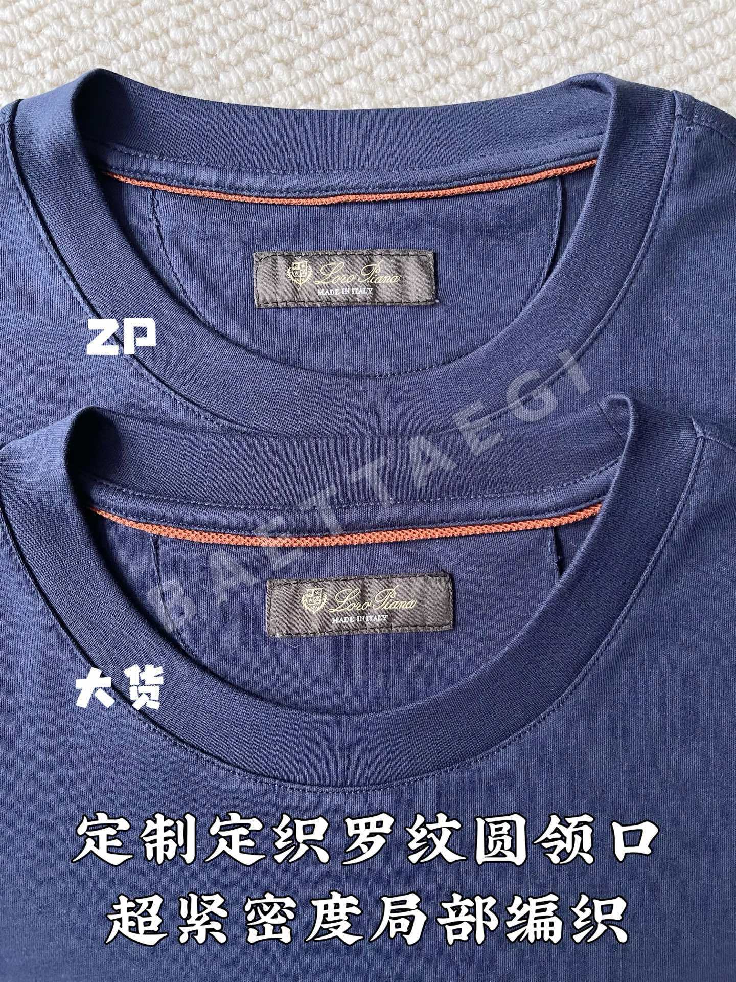 로로피아나 남성 반팔 상세 이미지 6