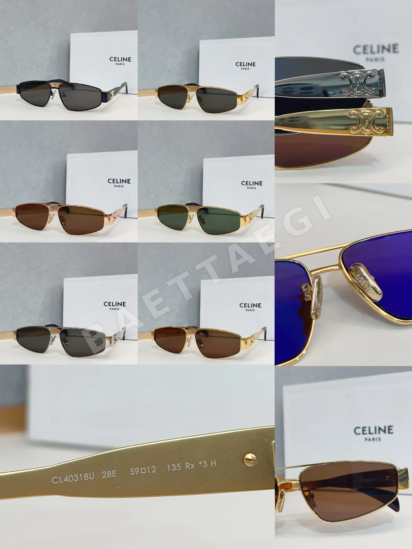 셀린느 CL40318 U 선글라스 73888