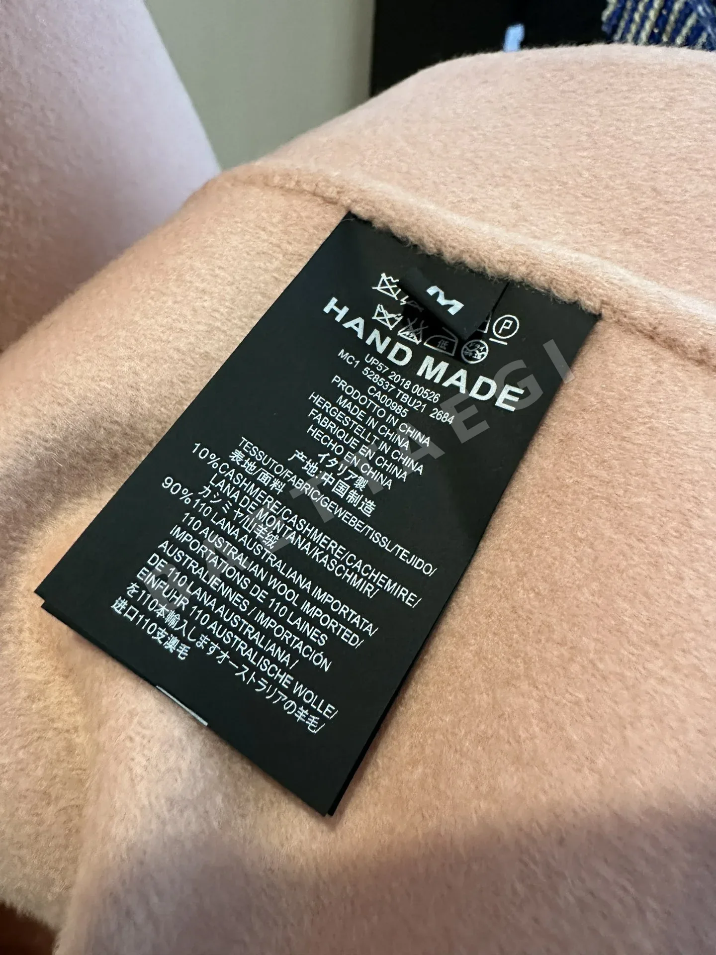 마르지엘라 미니 바스 로브 캐시미어 후드 자켓 상세 이미지 9