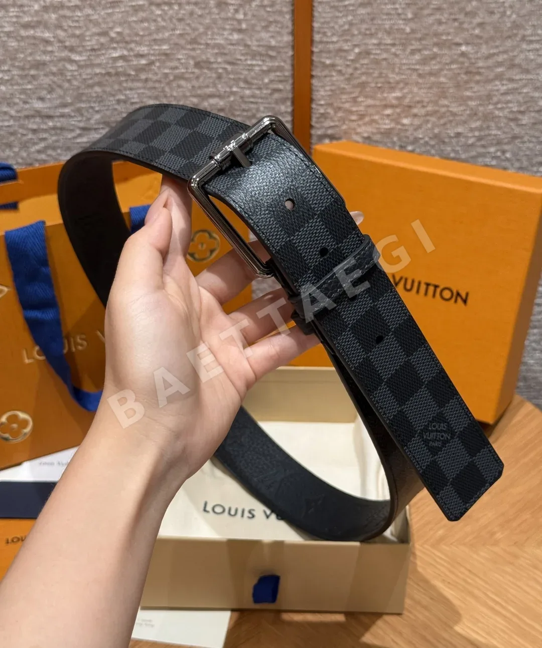 루이비통 폰S 40mm 리버시블 벨트 상세 이미지 3