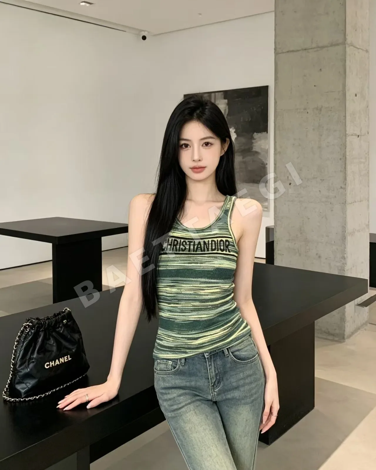 디올 여성 반팔 54191