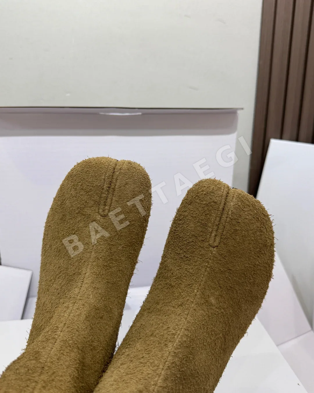 마르지엘라 타비 레더 앵클 부츠 상세 이미지 7
