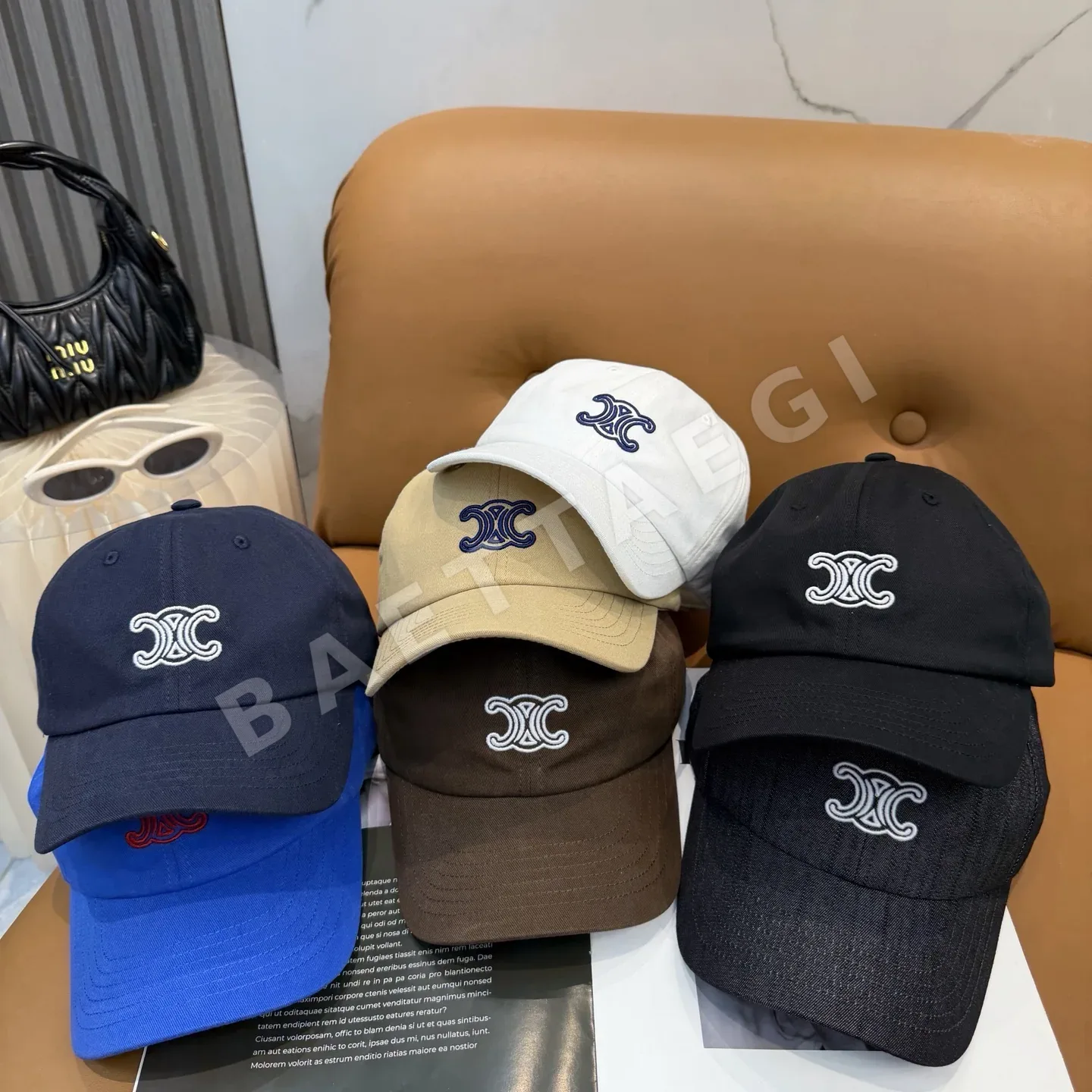 셀린느 C 로고 야구모자 상세 이미지 9