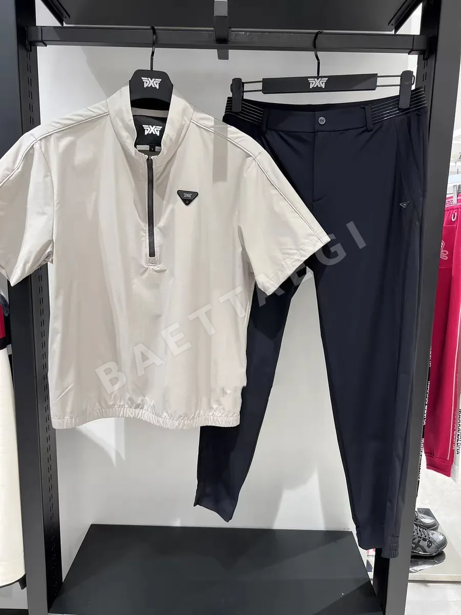 PXG 남성 여름용 고무밴드 캐주얼 골프팬츠 상세 이미지 8