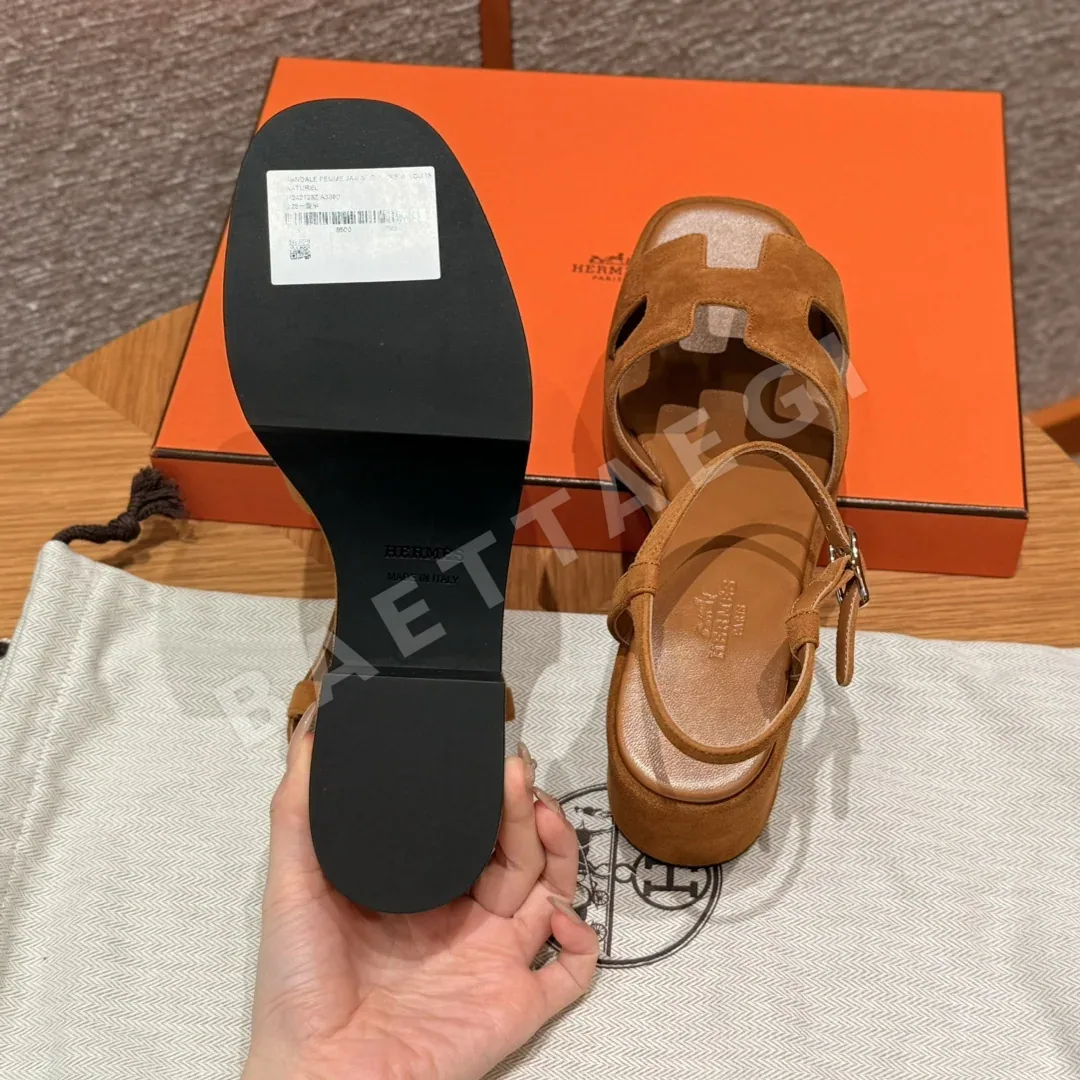 에르메스 잼30 샌들 Natural Suede 상세 이미지 6