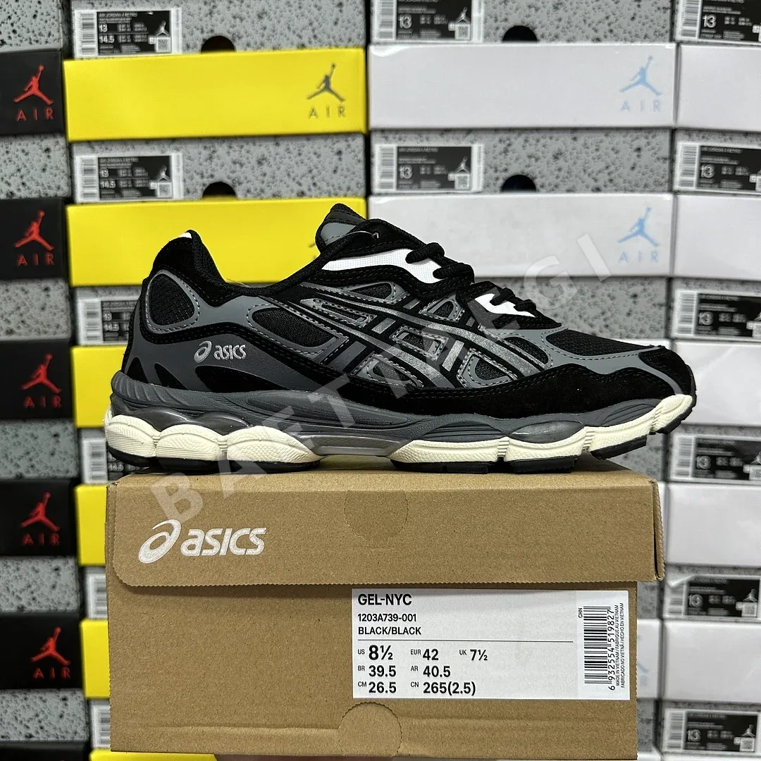 아식스 [M] 젤 NYC 1203A739-001 200483 Asics Gel-NYC Black Black