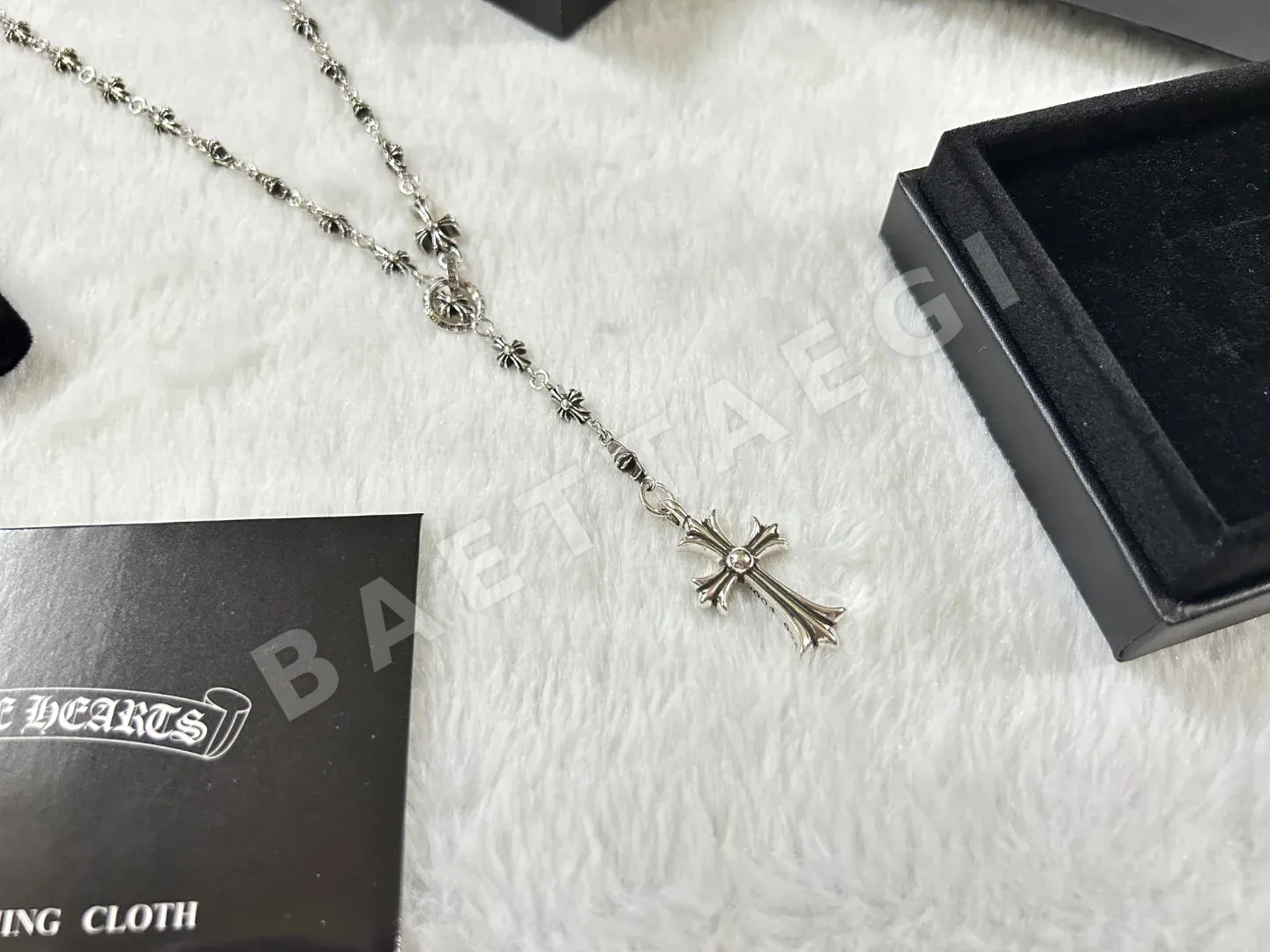 크롬하츠 크로스 체인 목걸이 124801