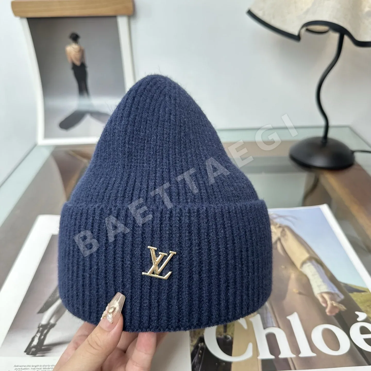 루이비통 니트 비니 모자 상세 이미지 8