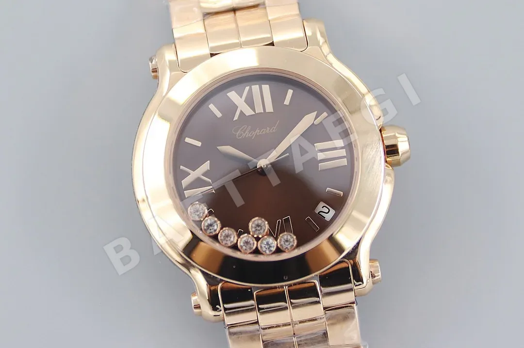 쇼파드 해피 스포츠 스틸 브레이슬릿 YF 공장 오토매틱 여성 시계 레플리카 45057 Chopard 상세 이미지 2