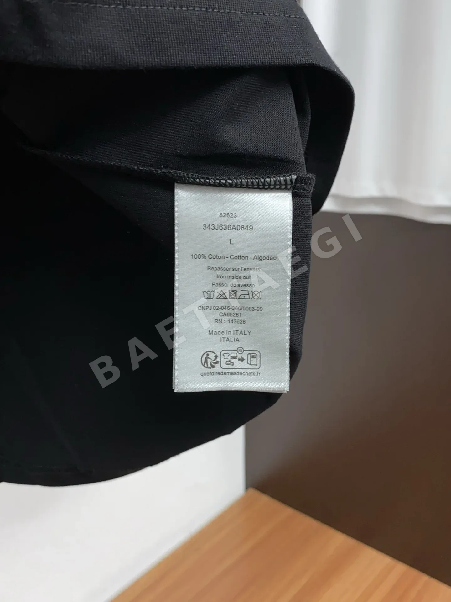 디올 남성 반팔 상세 이미지 6