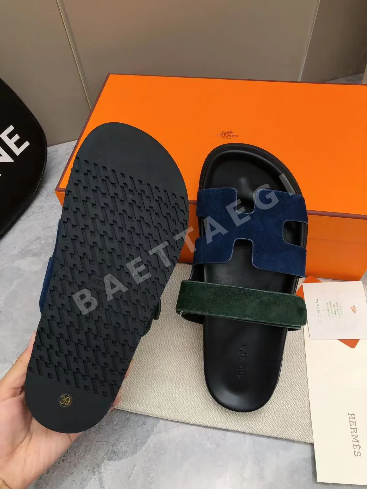 에르메스 Chypre 시프레 신발 상세 이미지 6