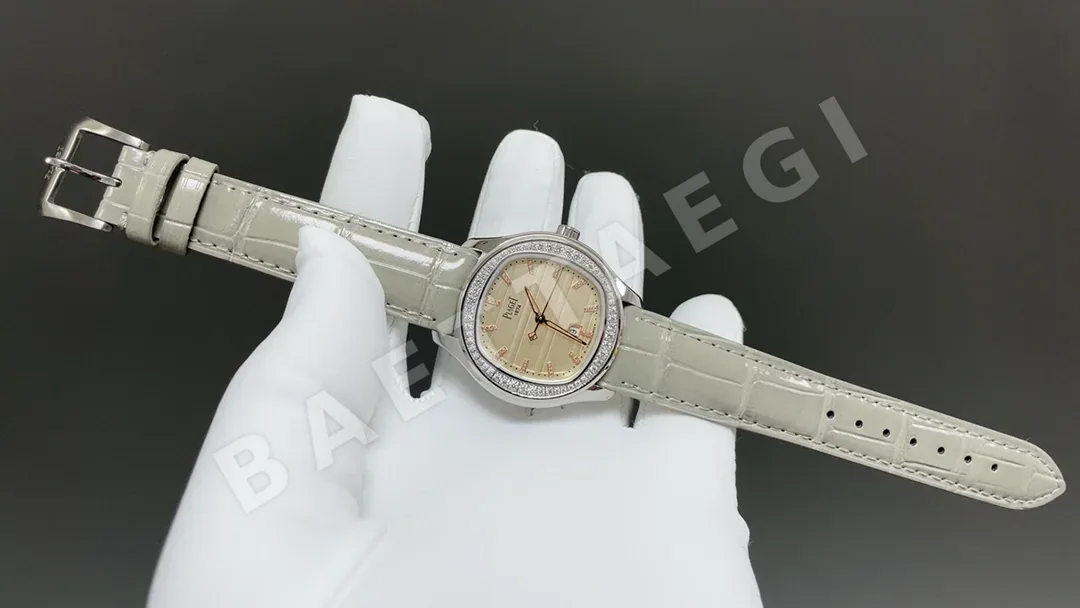 피아제 폴로 9015 1110 P 오토매틱 50 시간 파워리저브 남성 시계 레플리카 45363 Piaget 상세 이미지 5