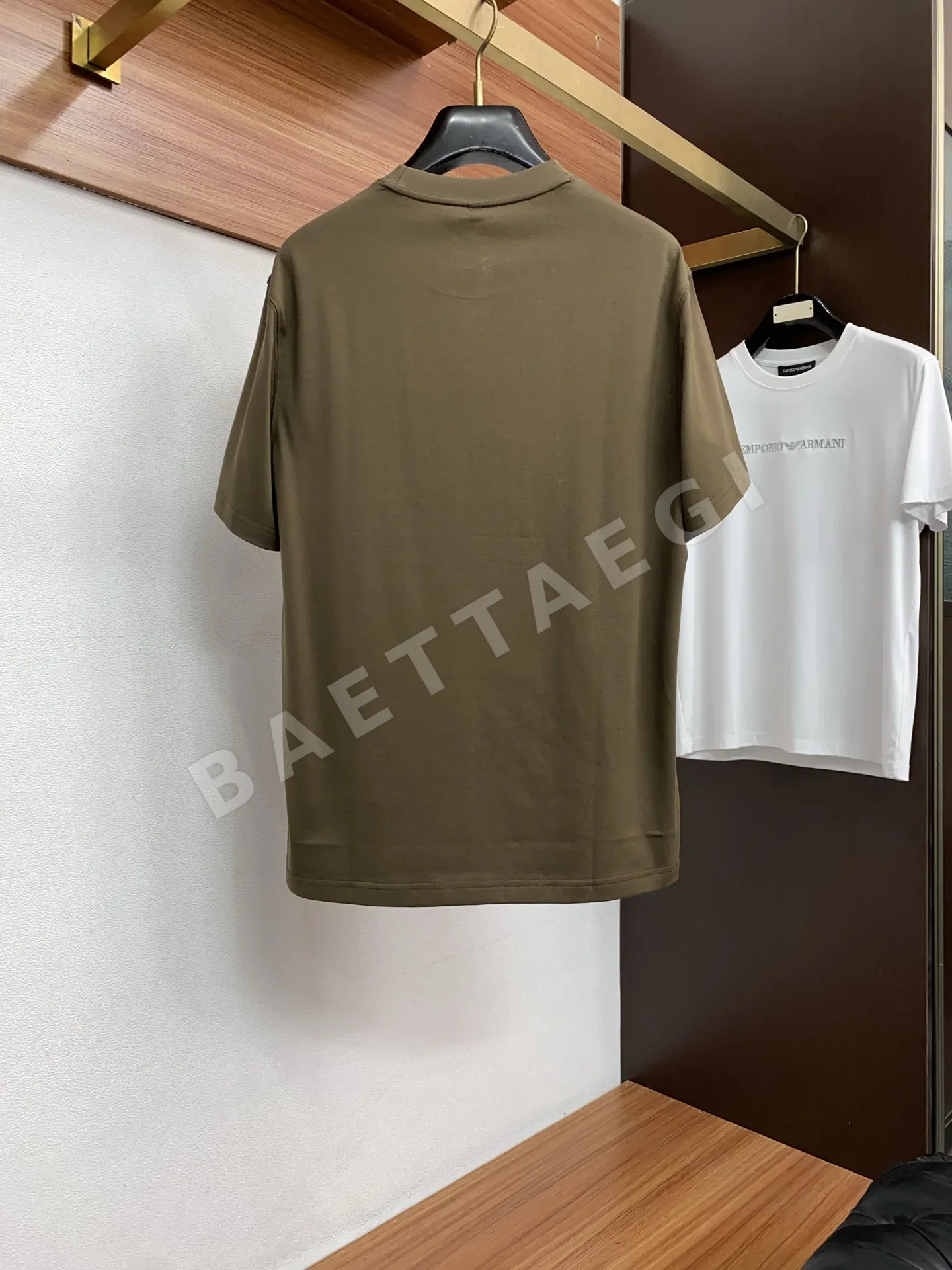버버리 머서라이즈드 코튼 크루넥 반팔 티셔츠 P300 상세 이미지 10