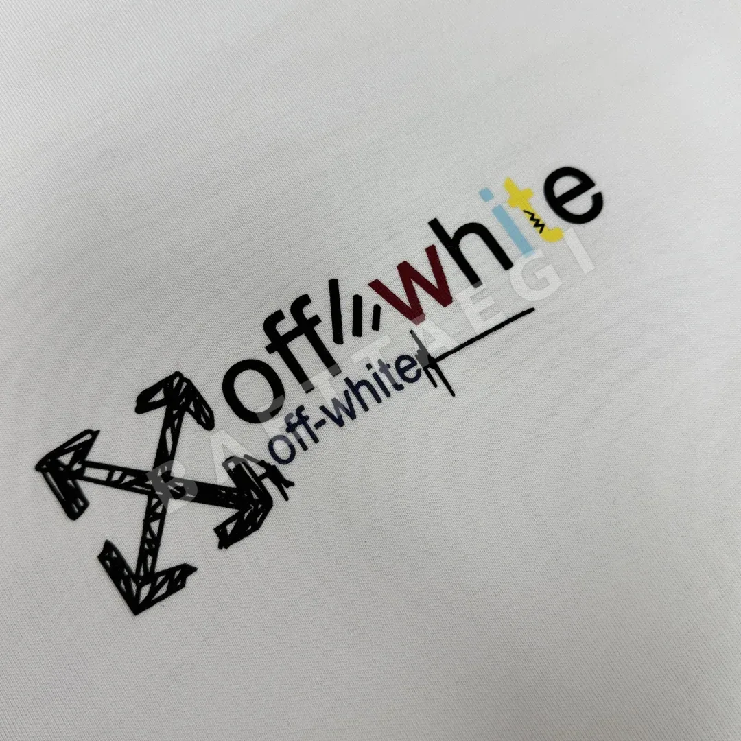 오프화이트 남성 반팔 상세 이미지 6