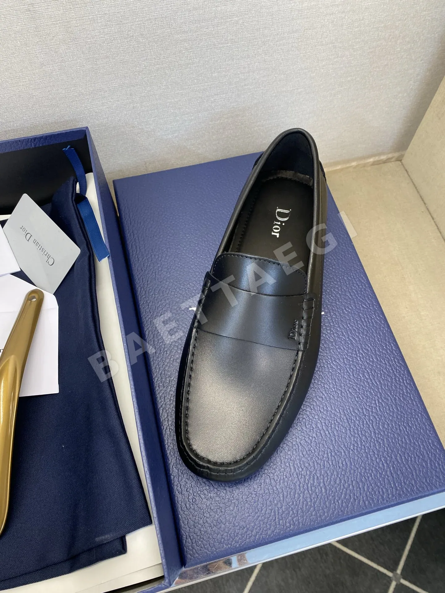 디올 남성 드라이빙 슬립온 신발 상세 이미지 4