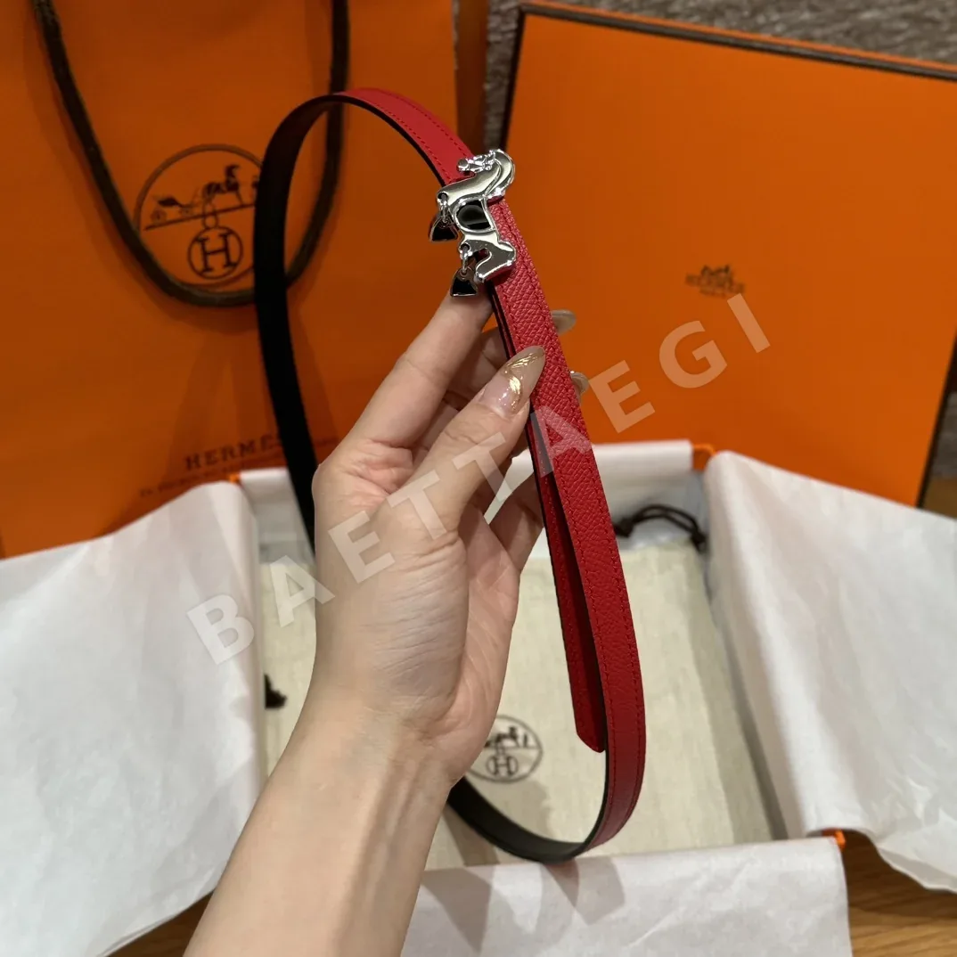 에르메스 그레넌 양면 송아지가죽 벨트 상세 이미지 3