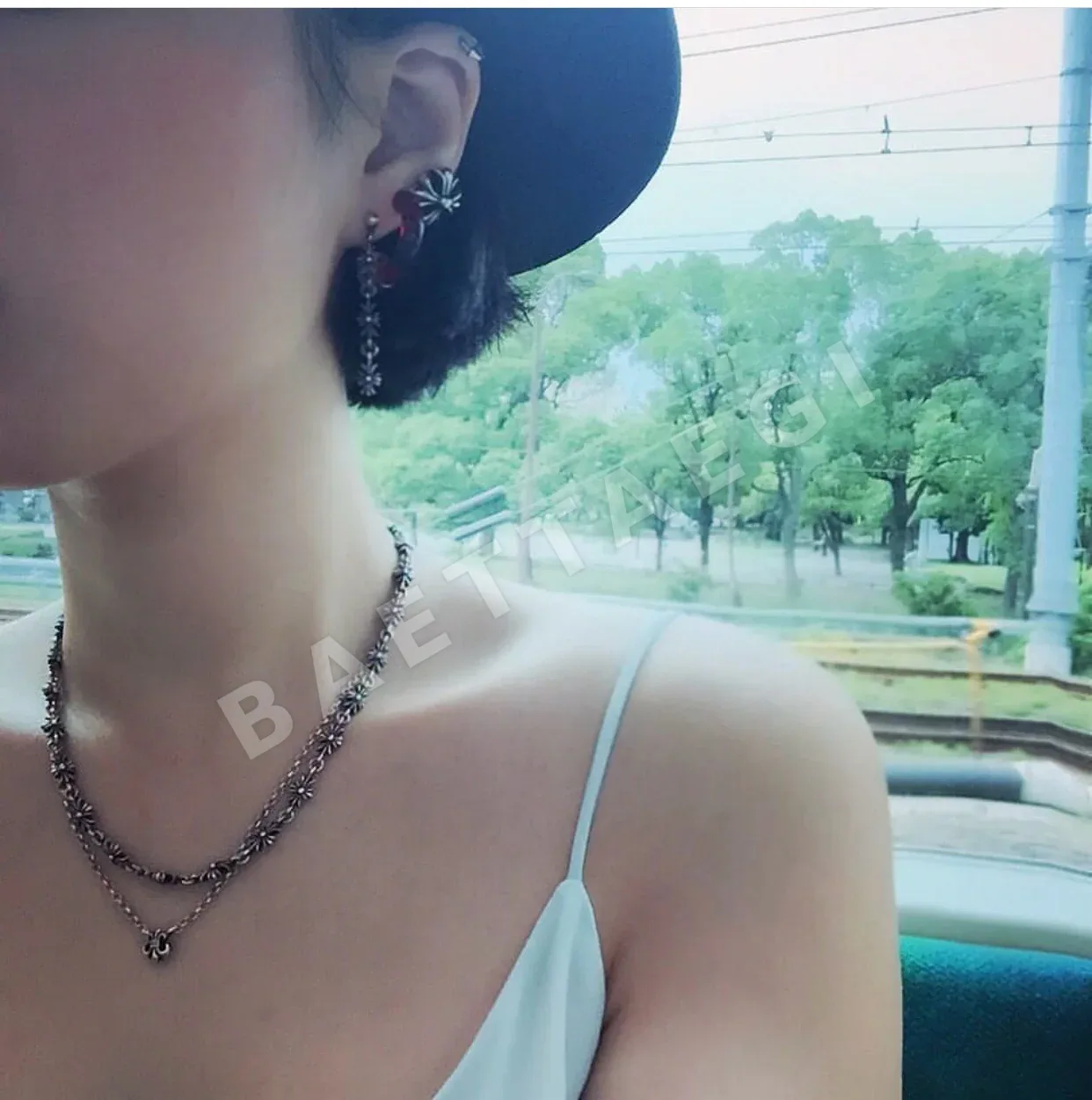 크롬하츠 스카우트 플라워 롤 체인 목걸이 상세 이미지 8