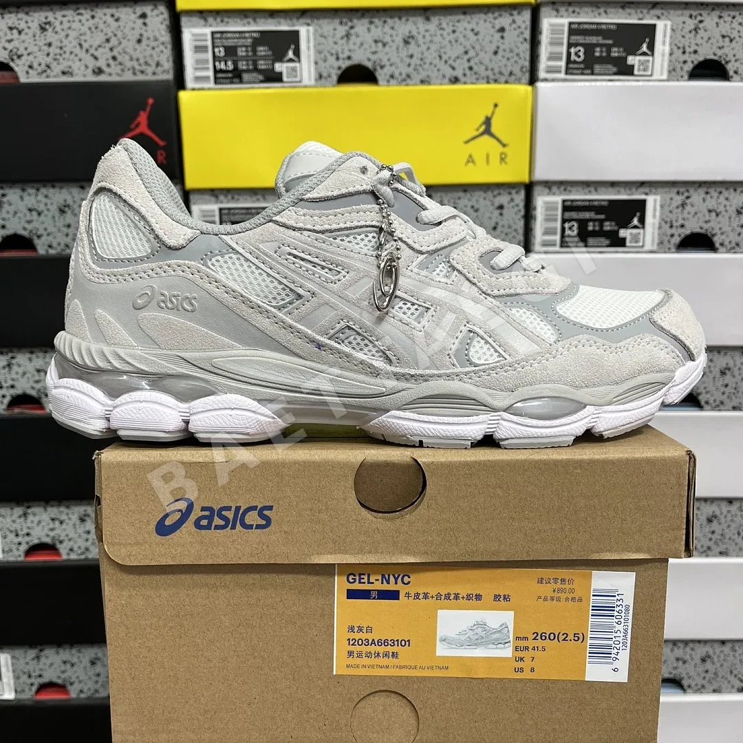 아식스 [GX] 젤 NYC 1203A663-101 200531 Asics Gel-NYC Cream Cloud Grey