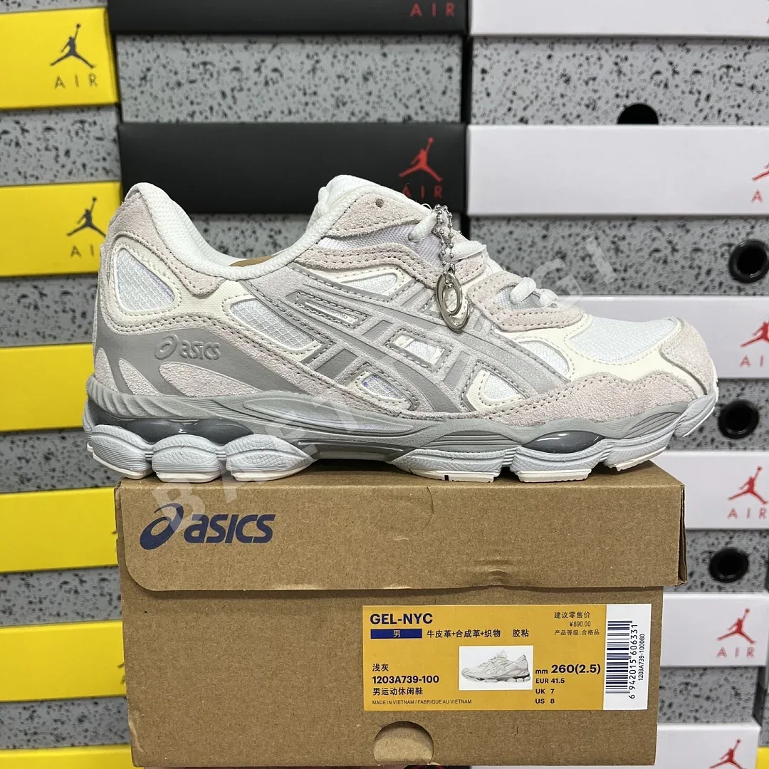 아식스 [GX] 젤 NYC 1203A739-100 200525 Asics Gel-NYC Cream Grey