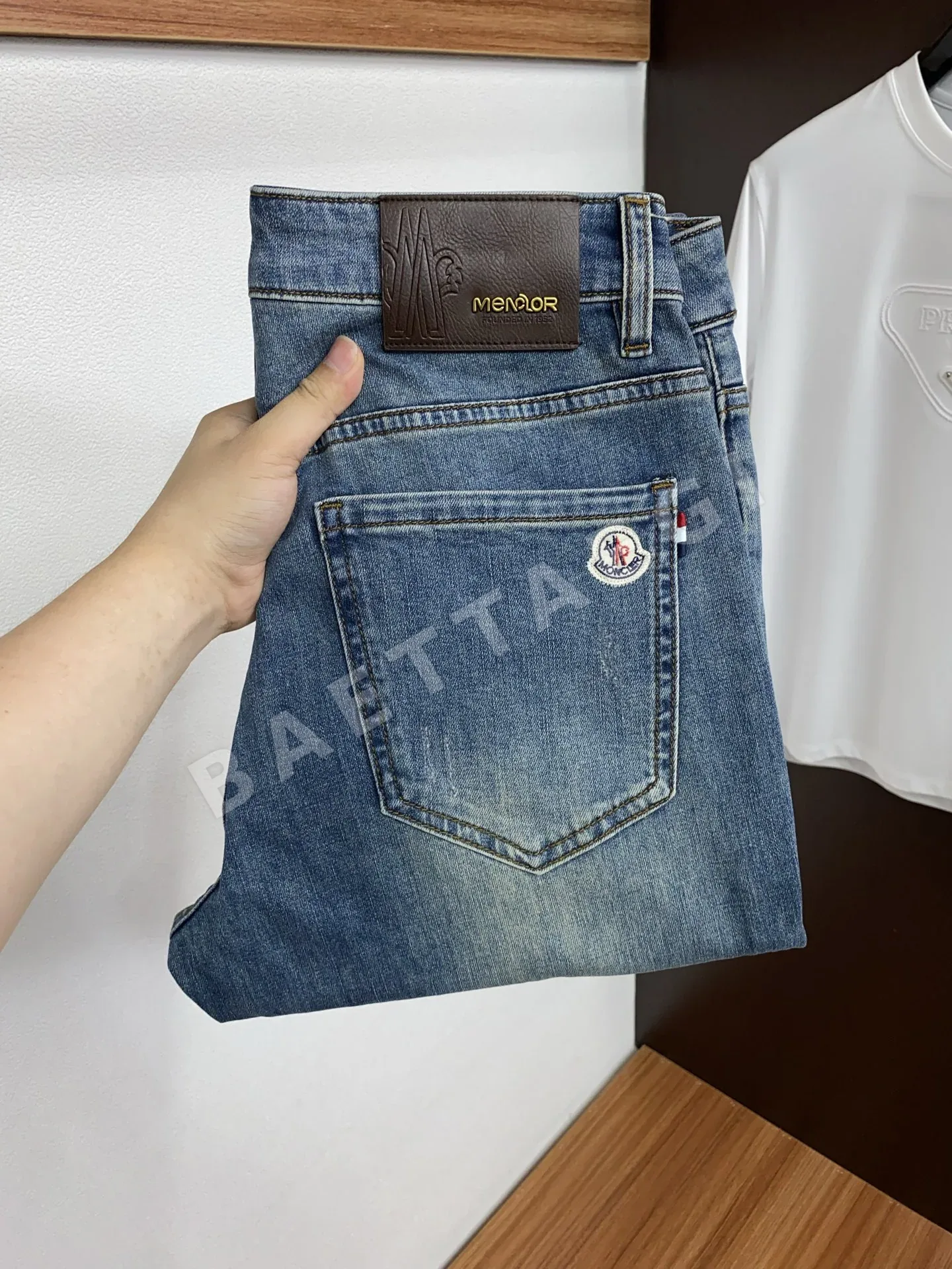 몽클레르 남성 데님 바지 52970