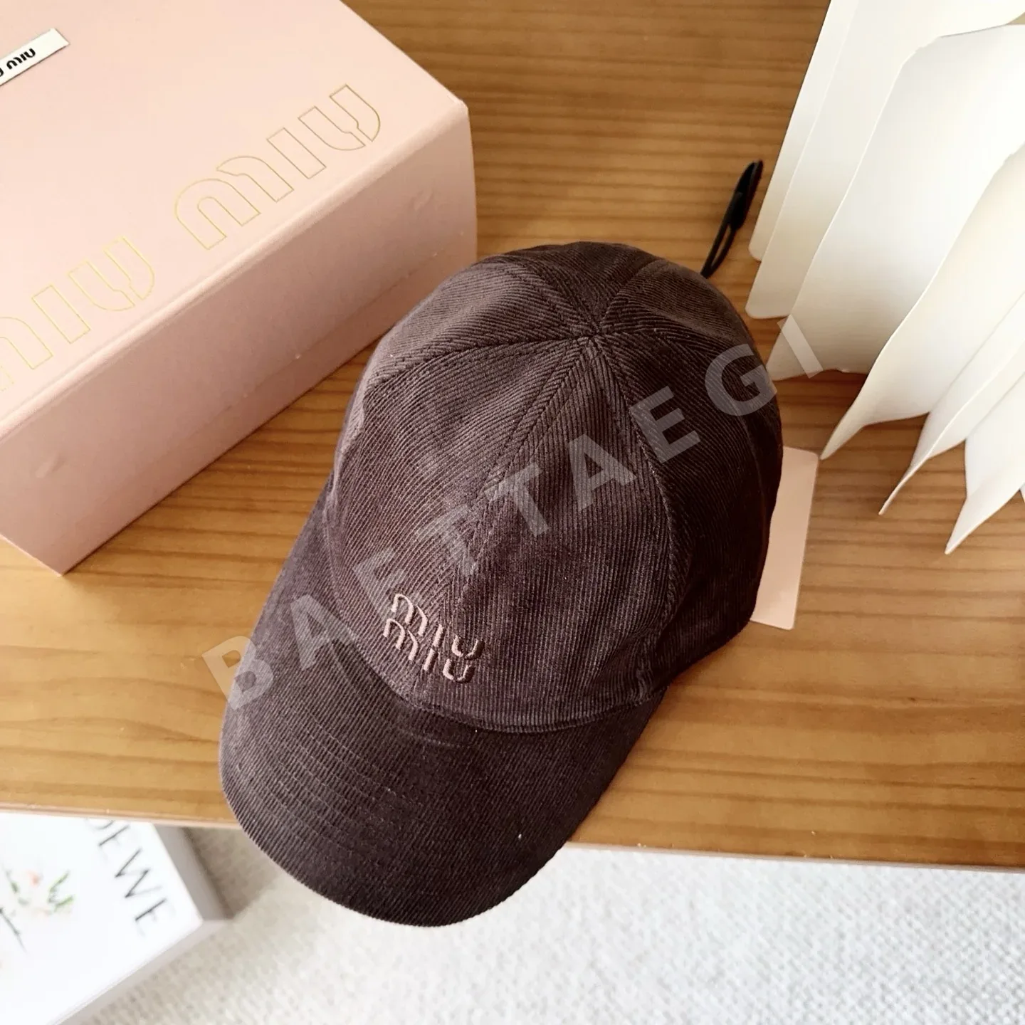 미우미우 모자 80889 Miu Miu Cap 상세 이미지 2