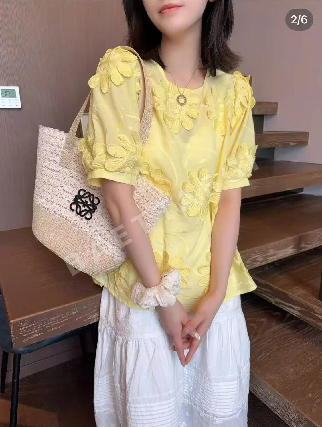 로에베 비치 바이저 모자 상세 이미지 4