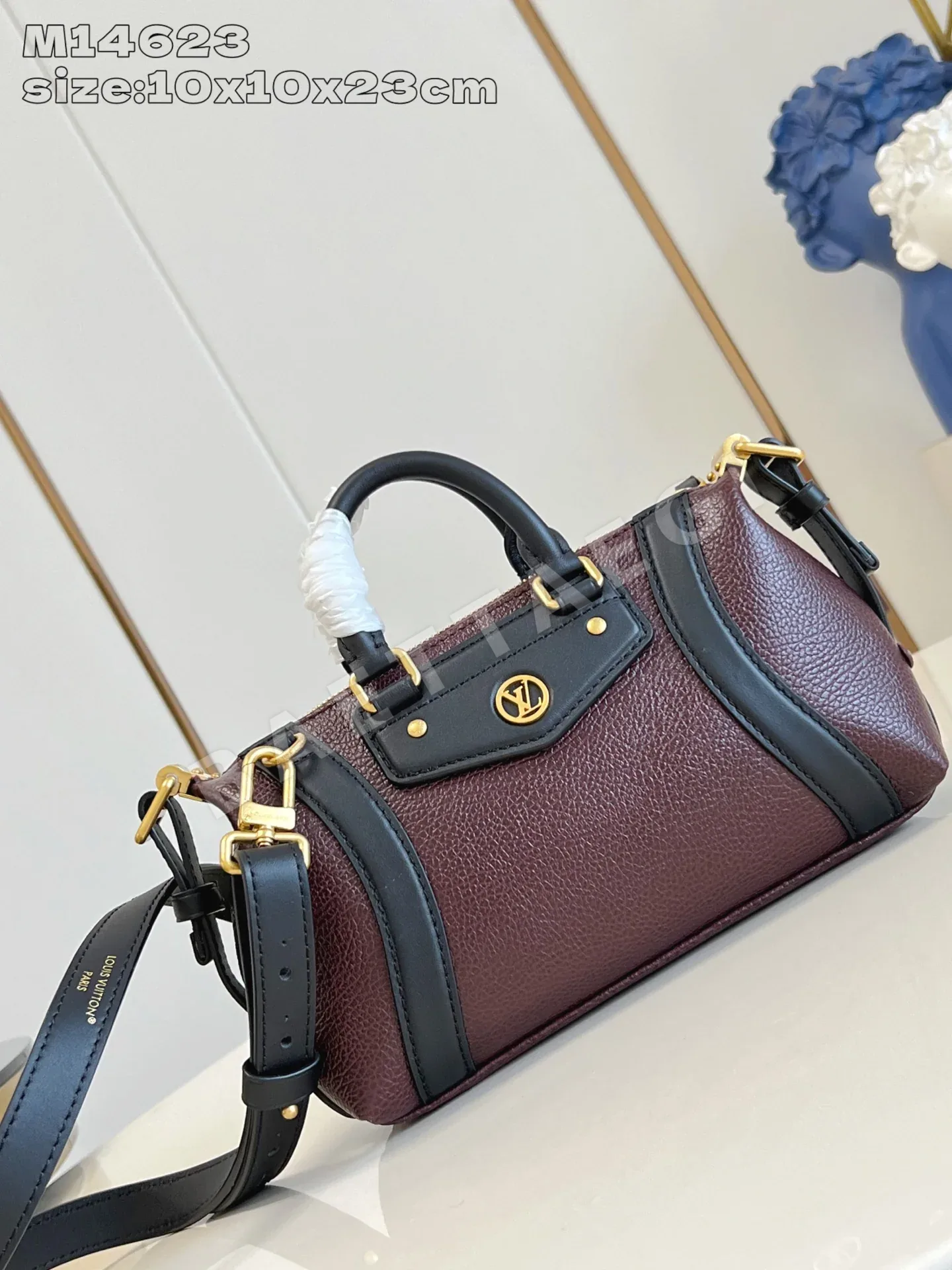 루이비통 M14623 브라운 핸드백 나노