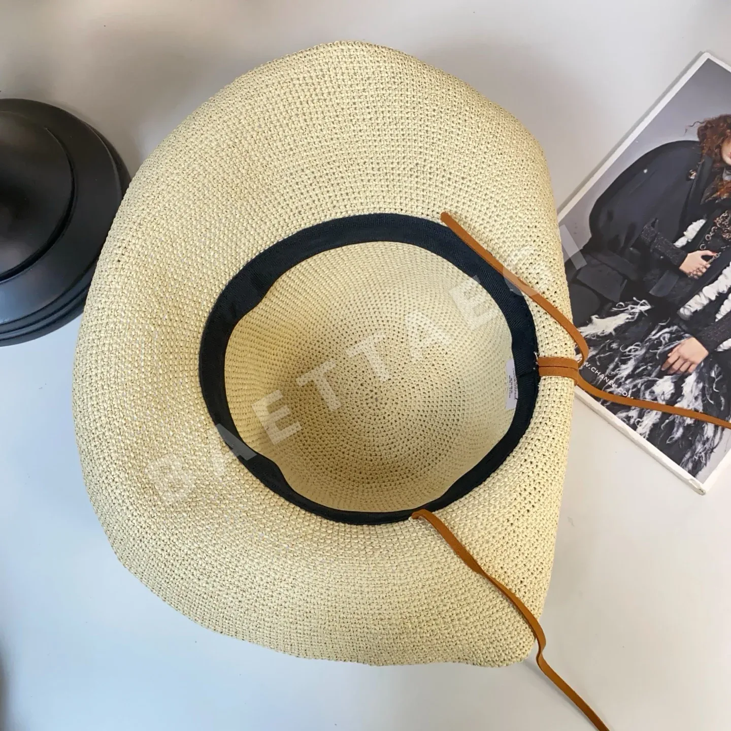 샤넬 파필루르 크로셰 접이식 볼캡 상세 이미지 9