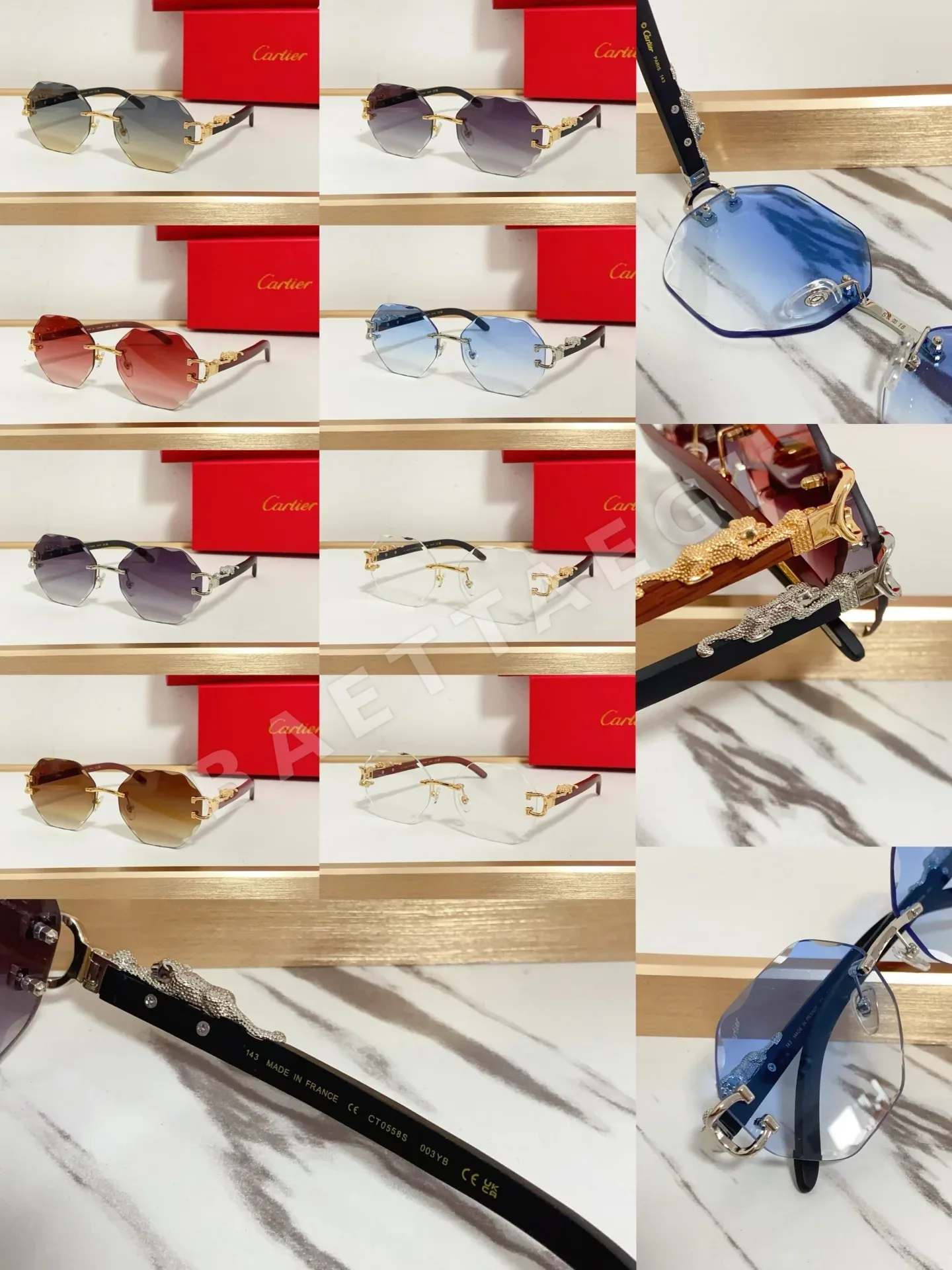 까르띠에 선글라스 72369 Cartier Sunglasses