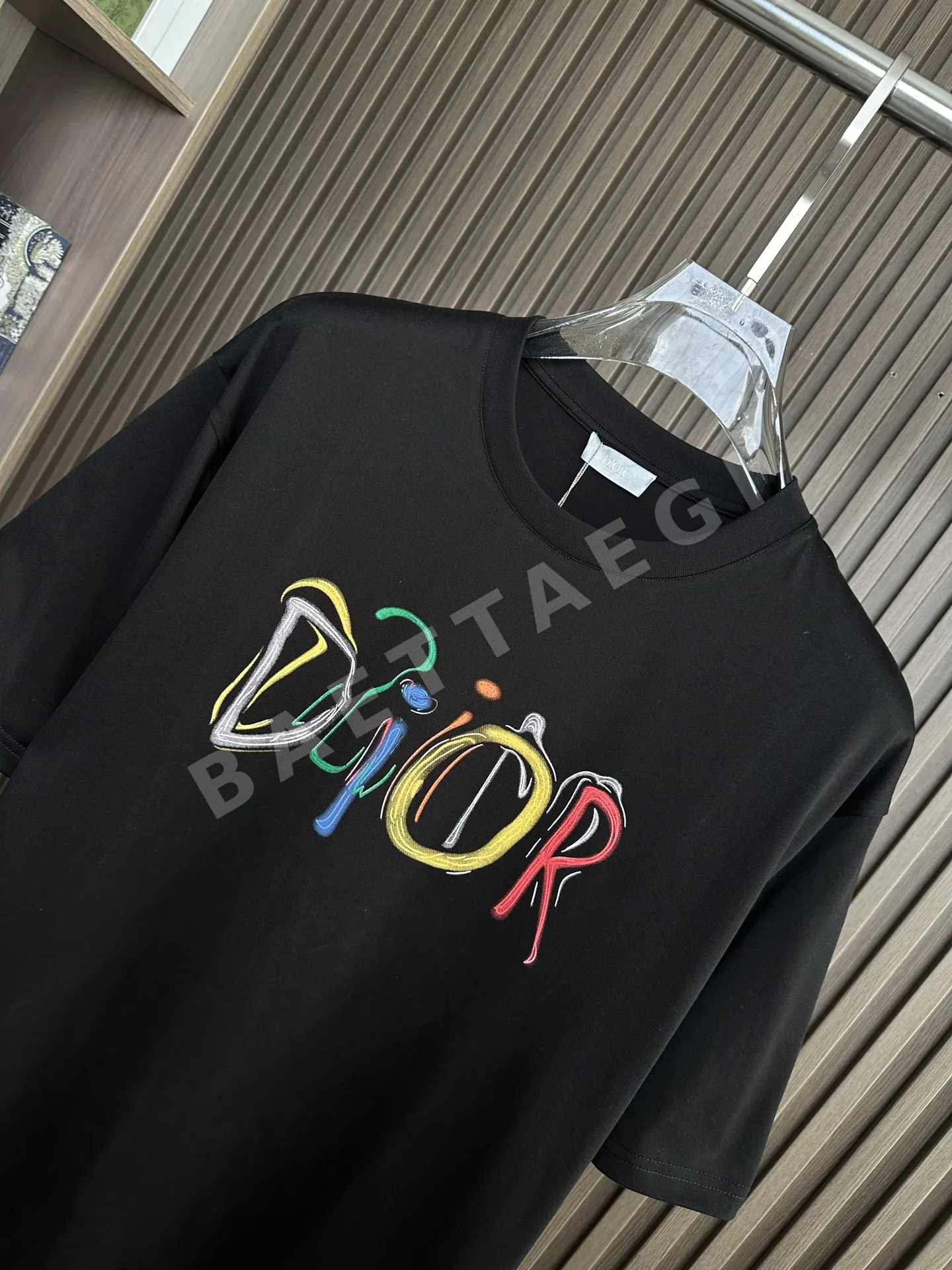 디올 크루넥 반팔 티셔츠 상세 이미지 3