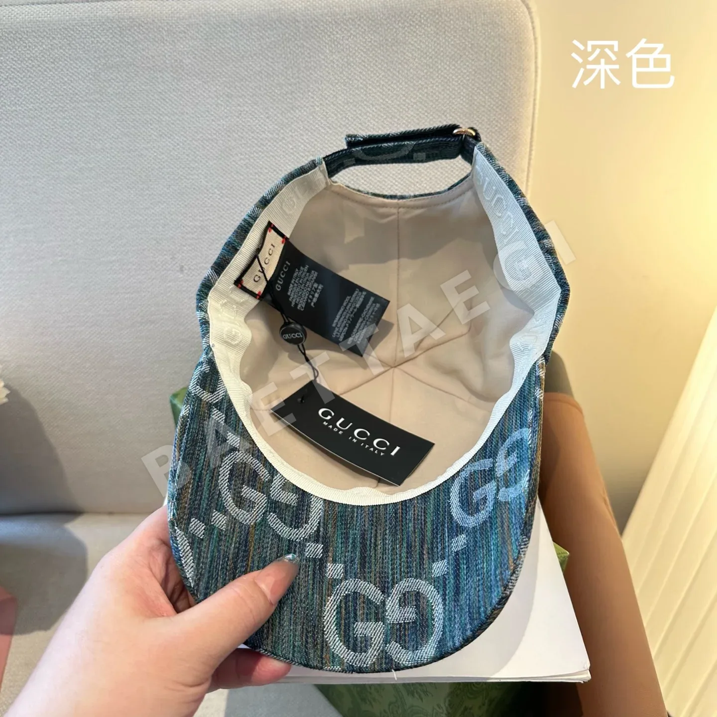 구찌 로고 야구모자 상세 이미지 8