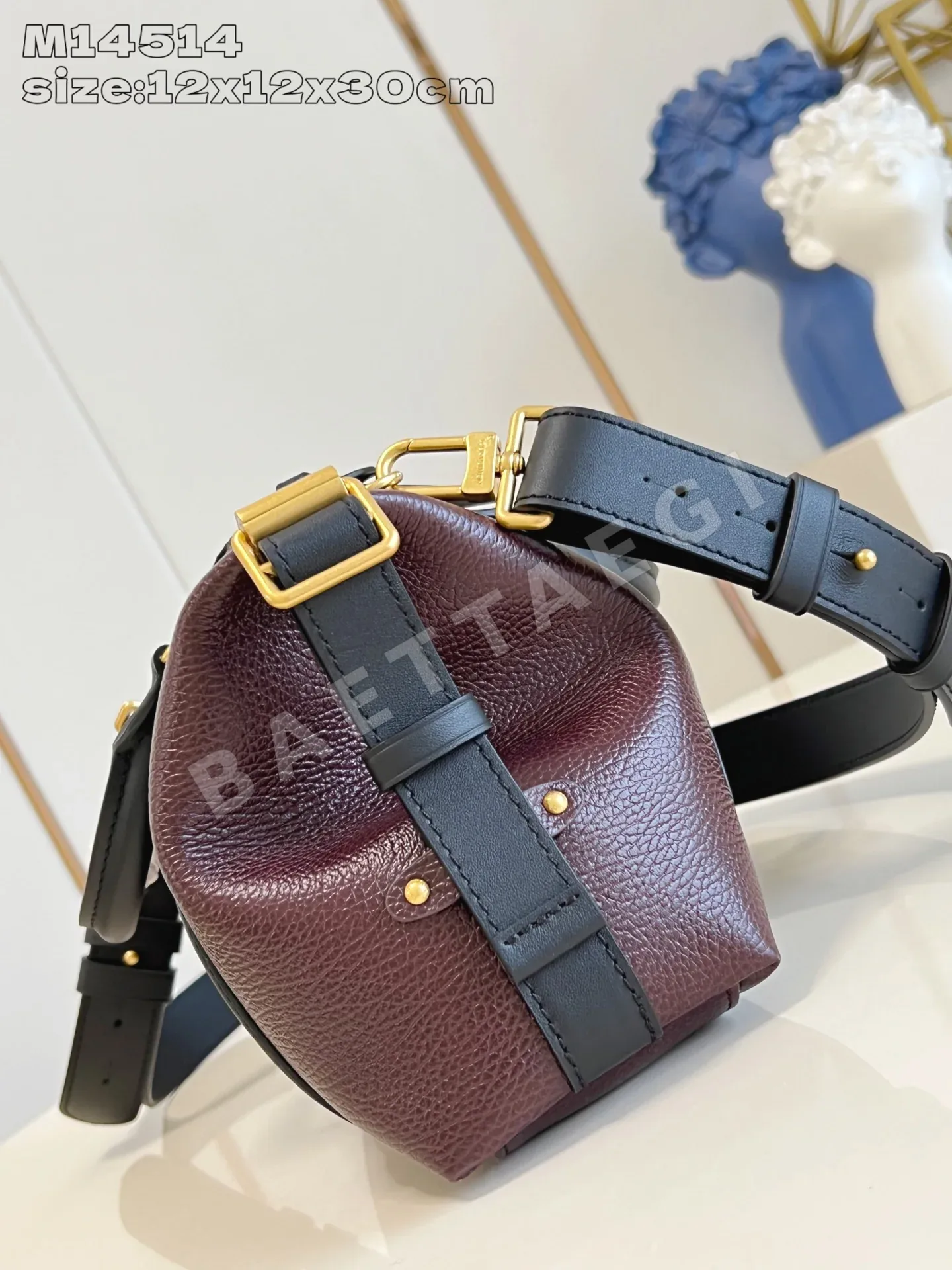 루이비통 다크 브라운 LV 바이커 스몰 핸드백 M14514 상세 이미지 4