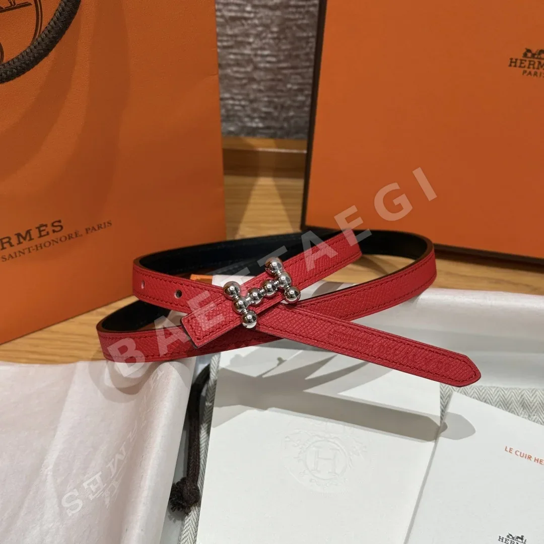 에르메스 버블 양면 가죽 벨트 상세 이미지 3