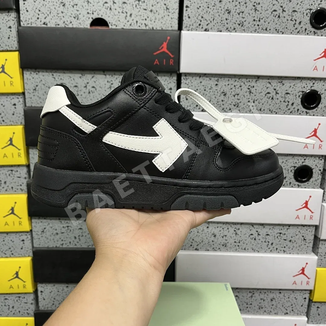 오프화이트 [YC/3A] 아웃 오브 오피스 OOO 로우 탑스 블랙 화이트 202436 Off White Out Of Office OOO Low 상세 이미지 9
