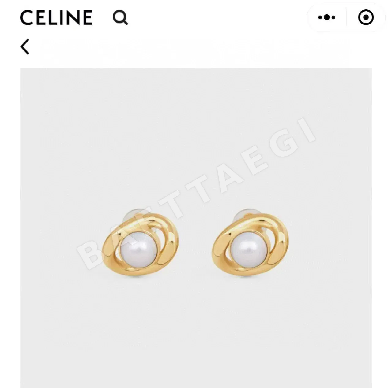 셀린느 귀걸이 69484 Celine Earrings 상세 이미지 10