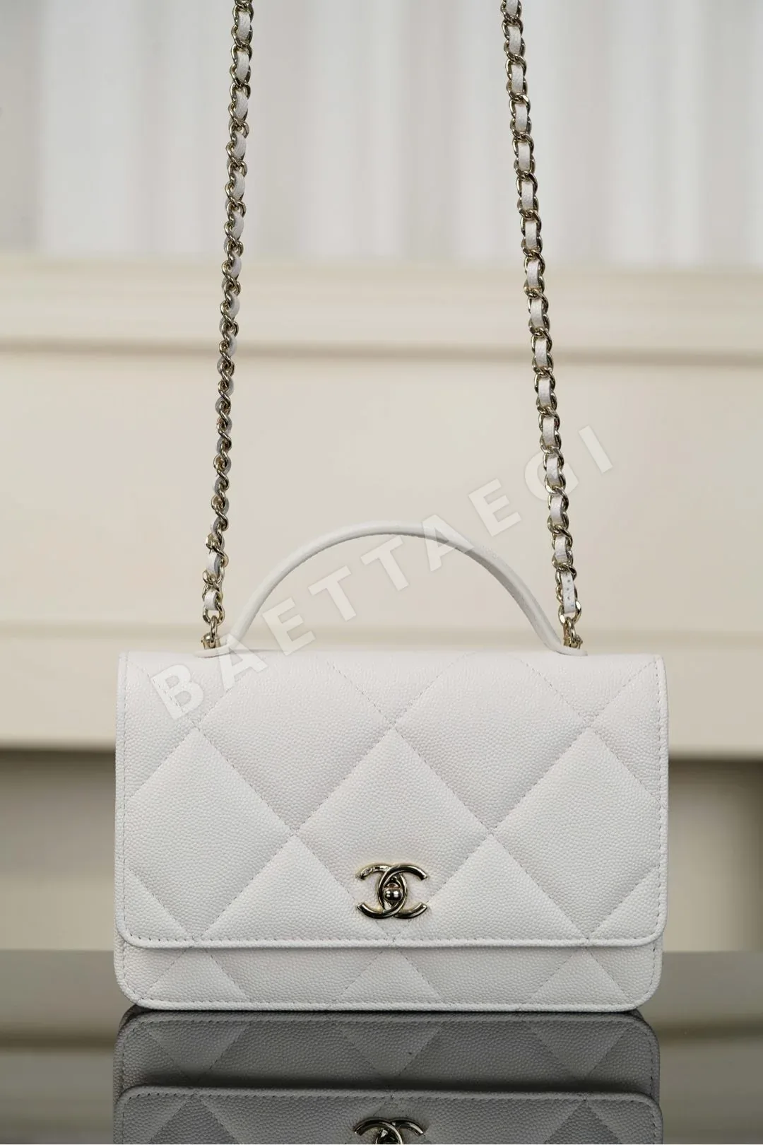 샤넬 보이즈 라지 다이아몬드 패턴 가방 191603