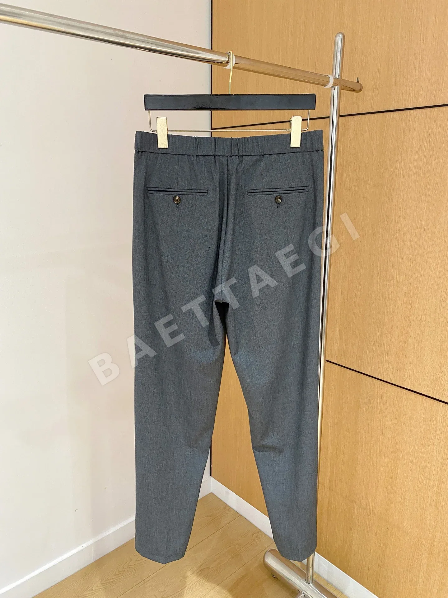 브리오니 텐셀 혼방 코튼 울 남성 바지 상세 이미지 9