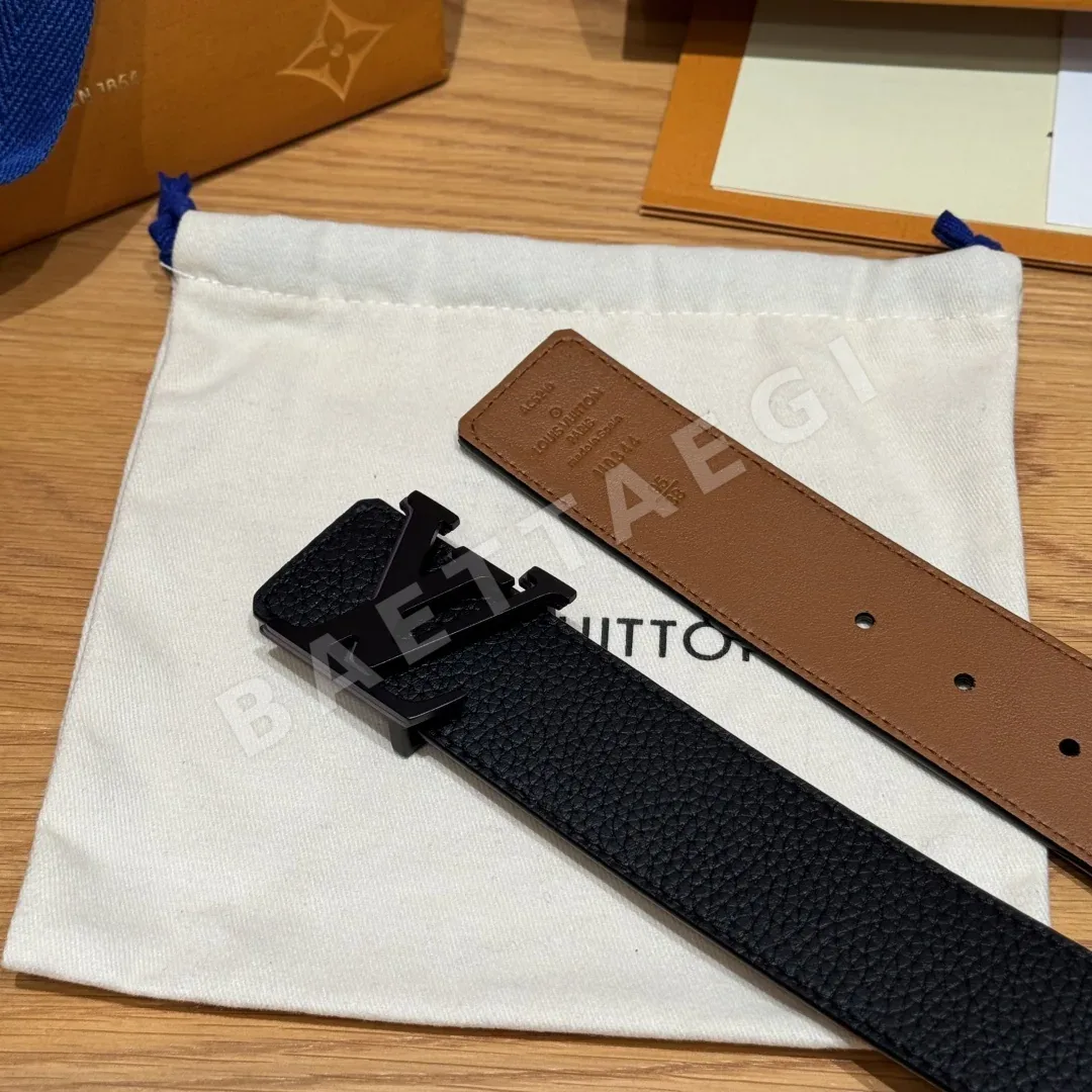 루이비통 다미에 40mm 리버서블 벨트 상세 이미지 5