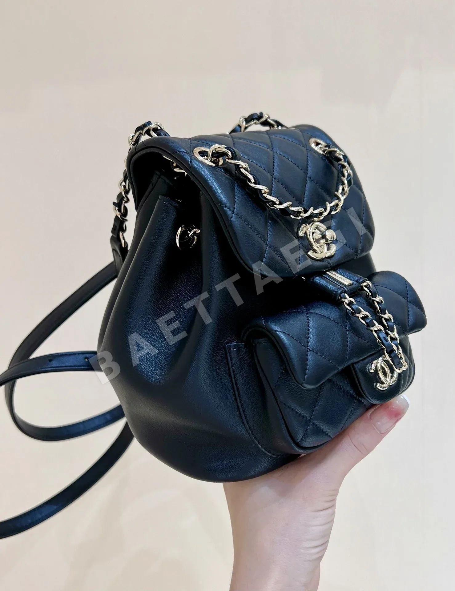 샤넬 듀마 더블 백팩 AS2908 상세 이미지 5