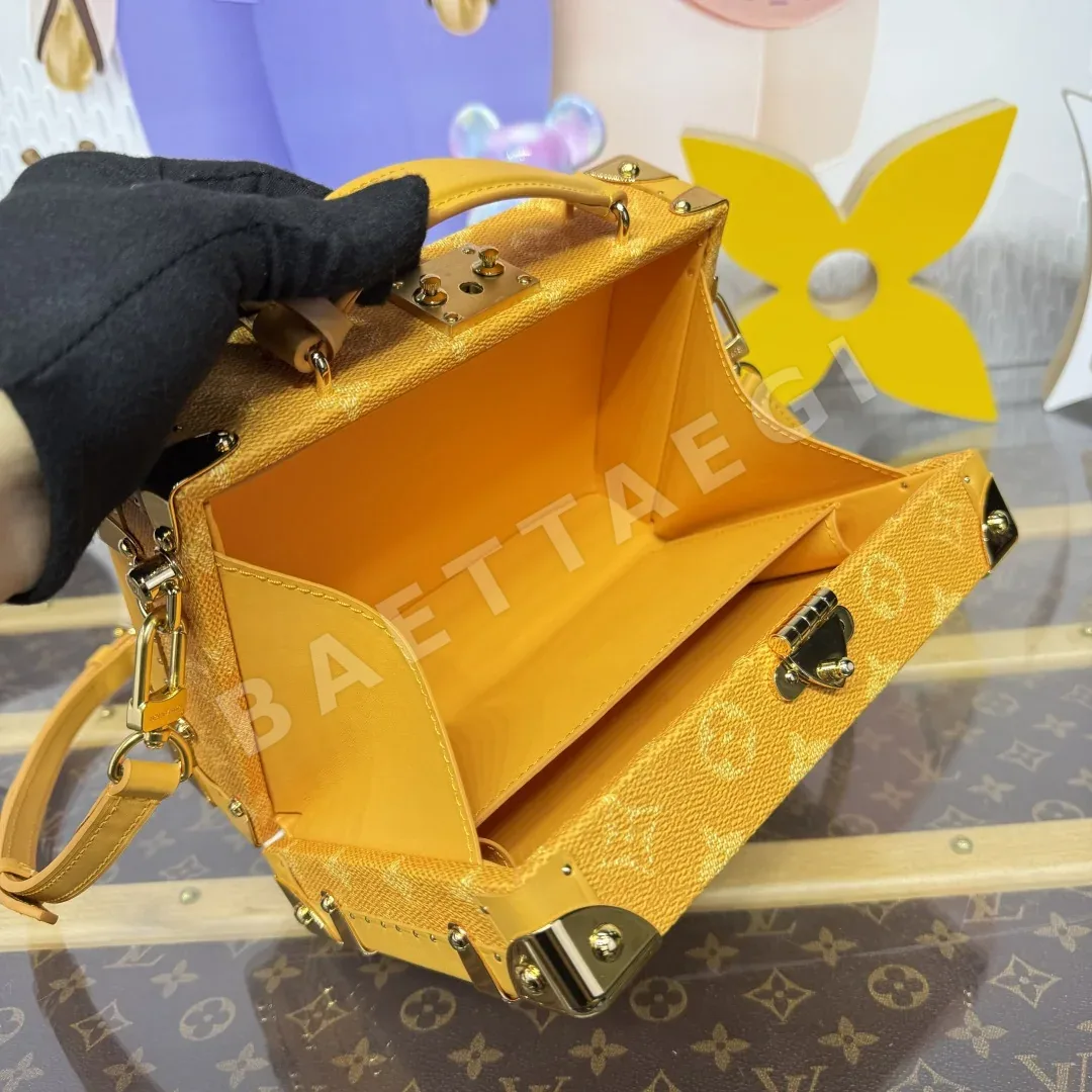 루이비통 버드케이지 모노그램 캔버스 트렁크 가방 M12458 상세 이미지 9
