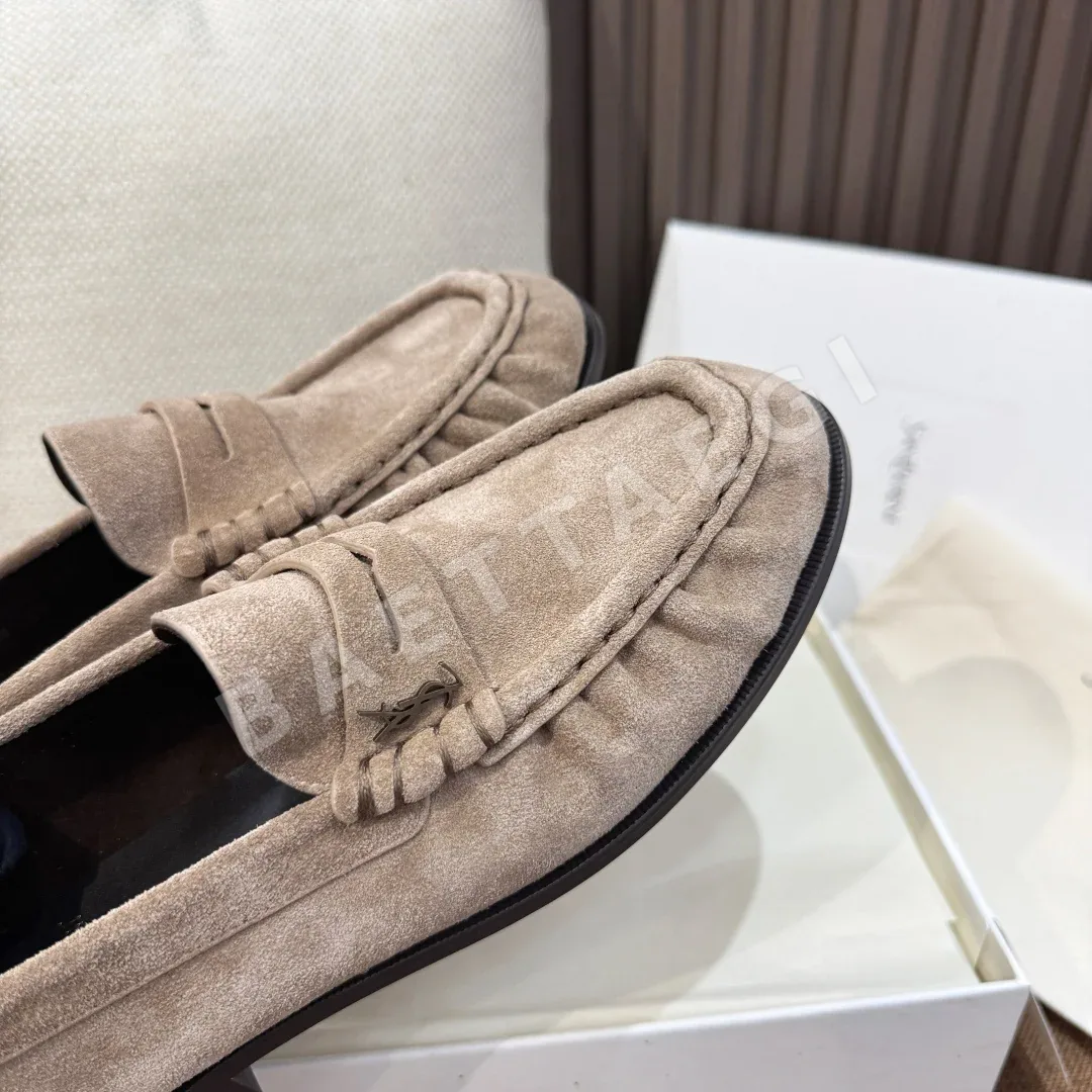 생로랑 로퍼 램스킨 YSL 로고 상세 이미지 7