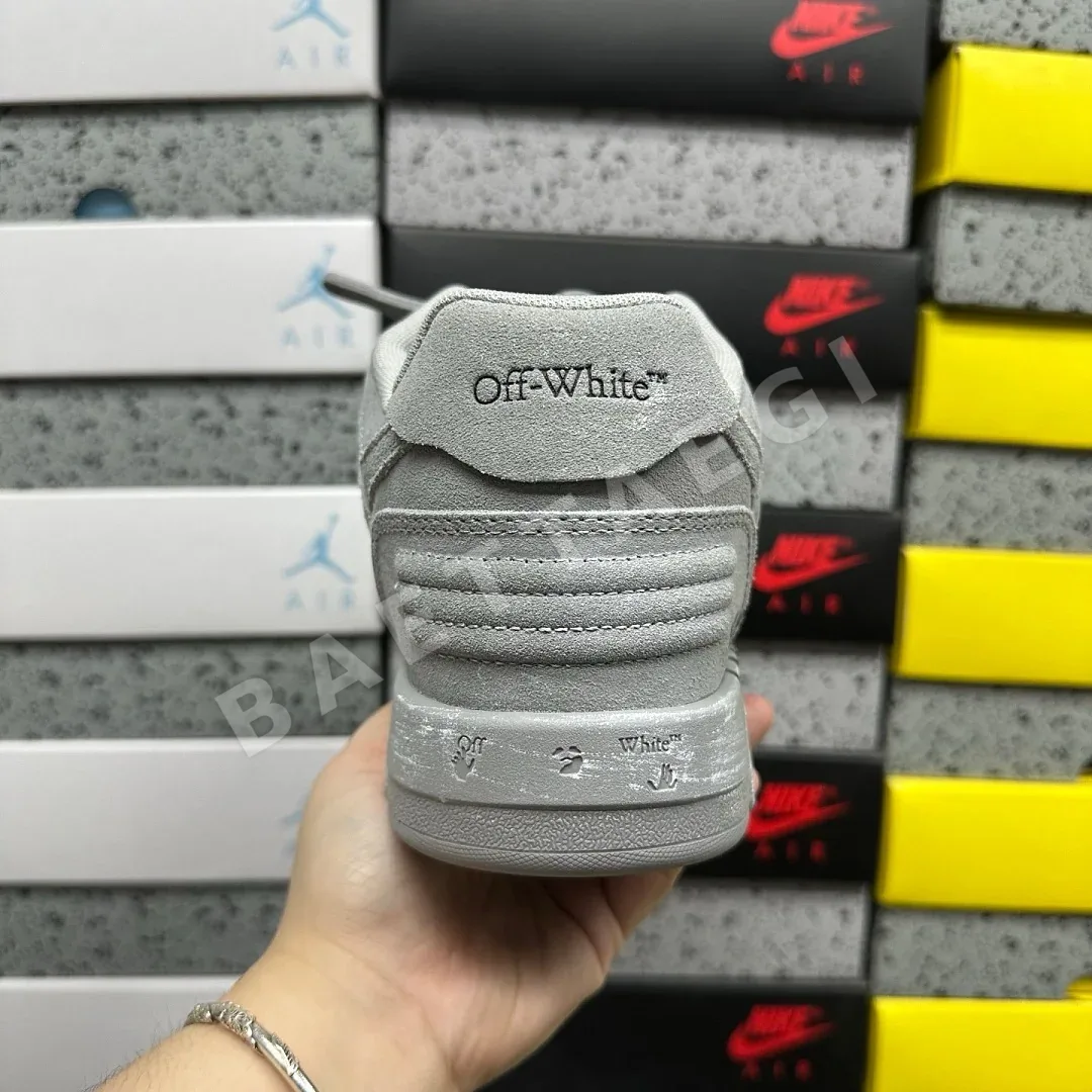 오프화이트 아웃 오브 오피스 OOO 로우 탑스 그레이 B0907 202501 Off White Out Of Office OOO Low Tops 상세 이미지 3