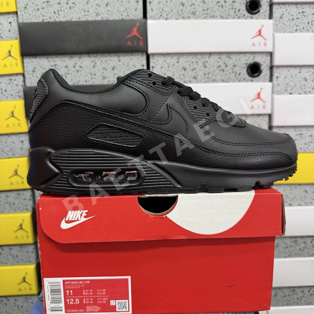 나이키 [XY] 에어 맥스 90 CZ5594-001 201052 Nike Air Max 90 Leather Triple Black