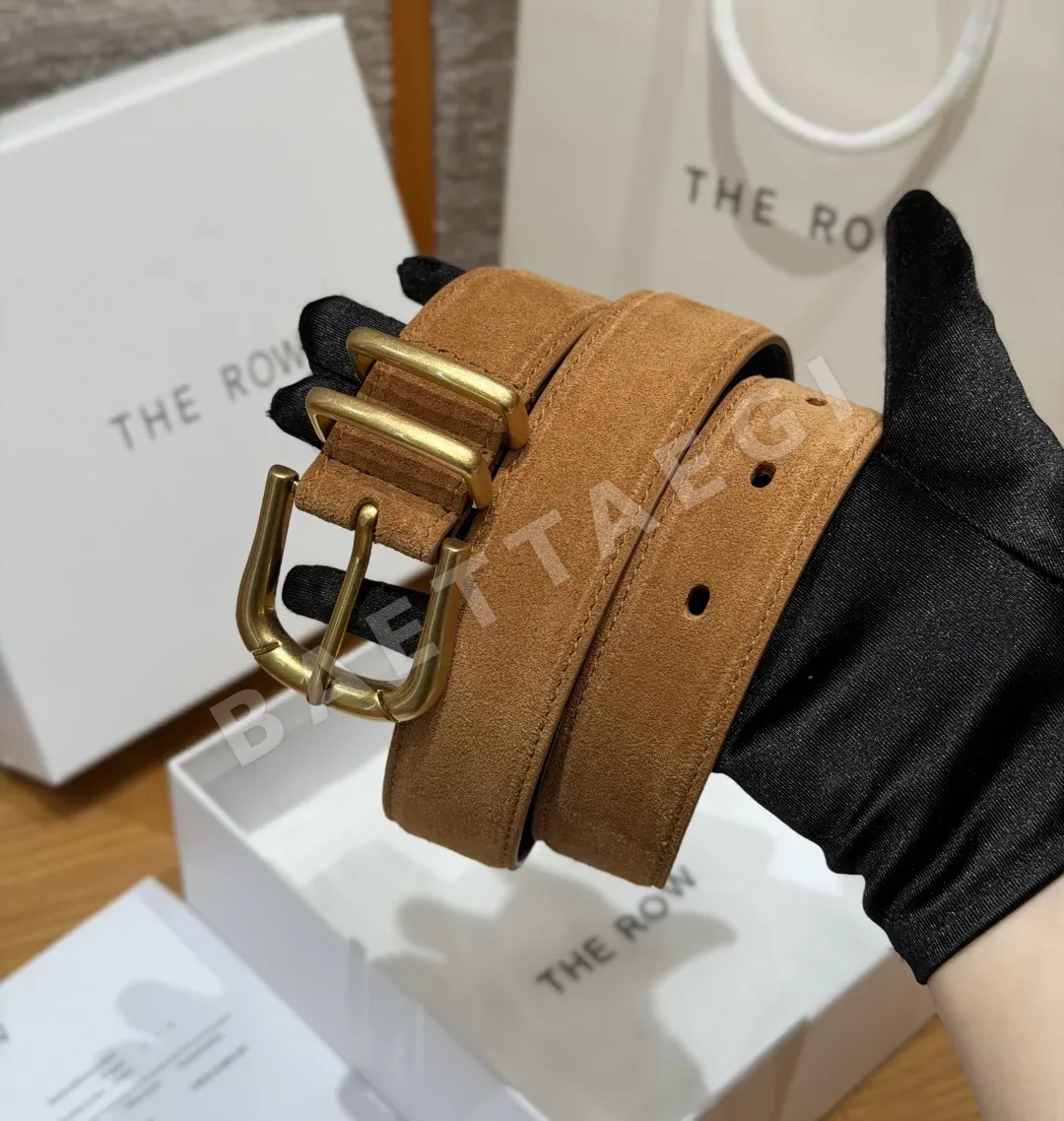 더로우 클래식 가죽 더블 링 벨트 30mm 상세 이미지 9