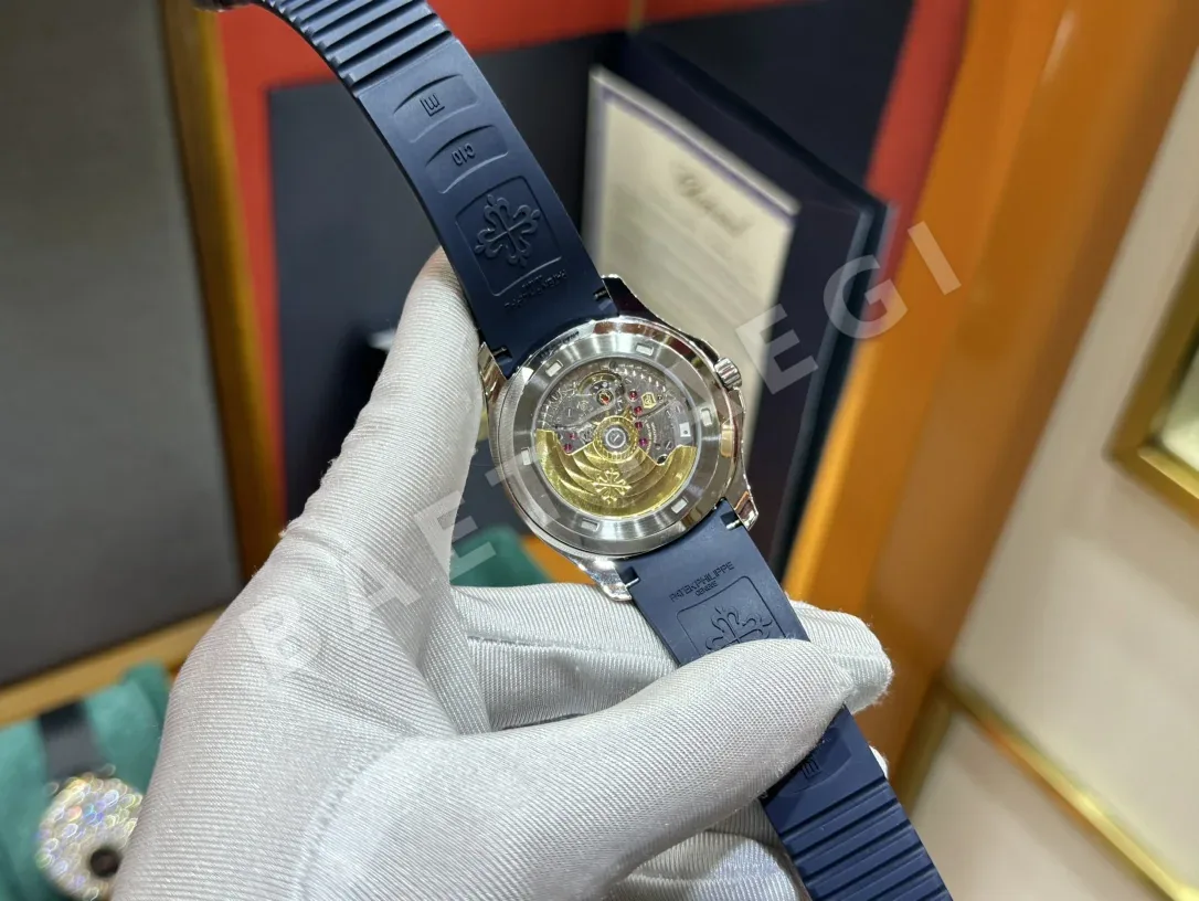 파텍필립 아쿠아넛 5168 G 자동 남성 시계 5168 G 상세 이미지 9
