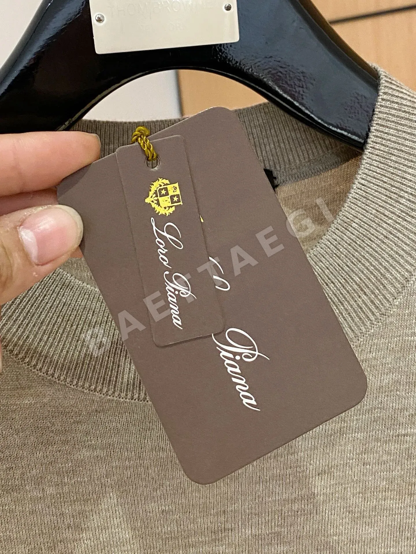 로로피아나 캐시미어 남성 니트 상세 이미지 6