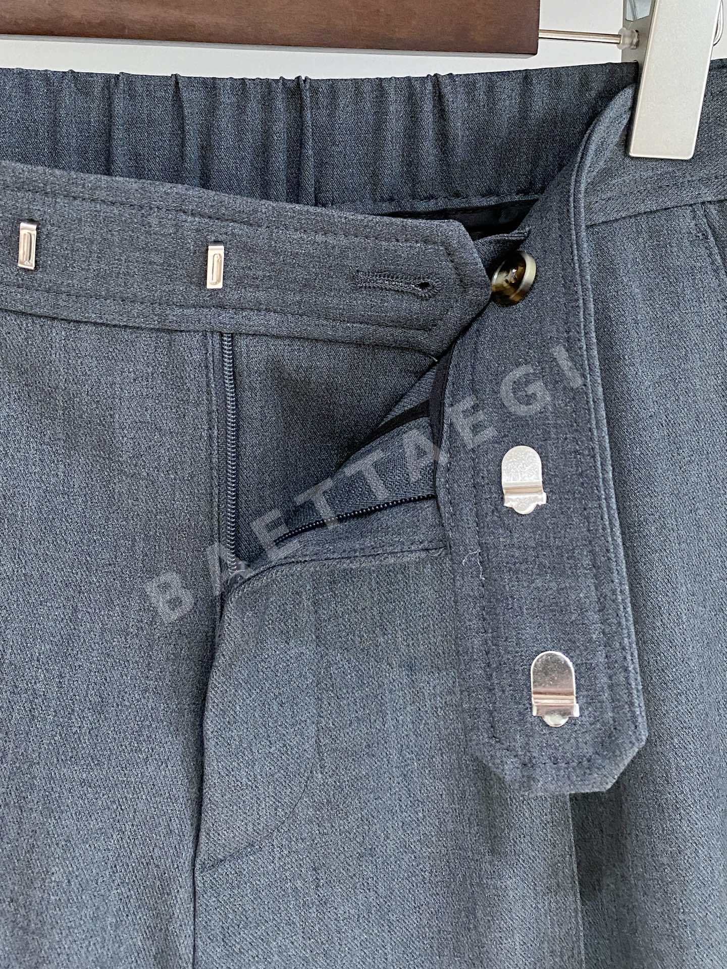 브리오니 텐셀 혼방 면 울 남성 바지 상세 이미지 7